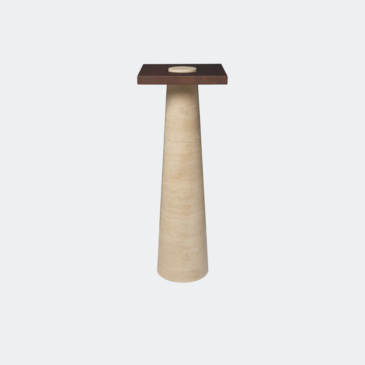 Ferm Living Grova Pedestal - Travertine