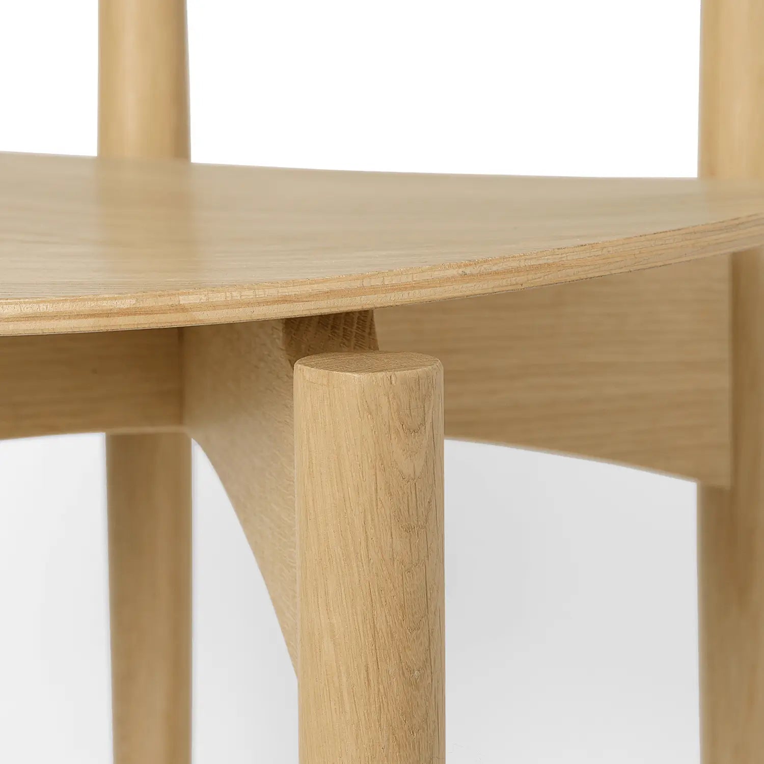 Ferm Living Herman Dining Chair - Wood - KANSO