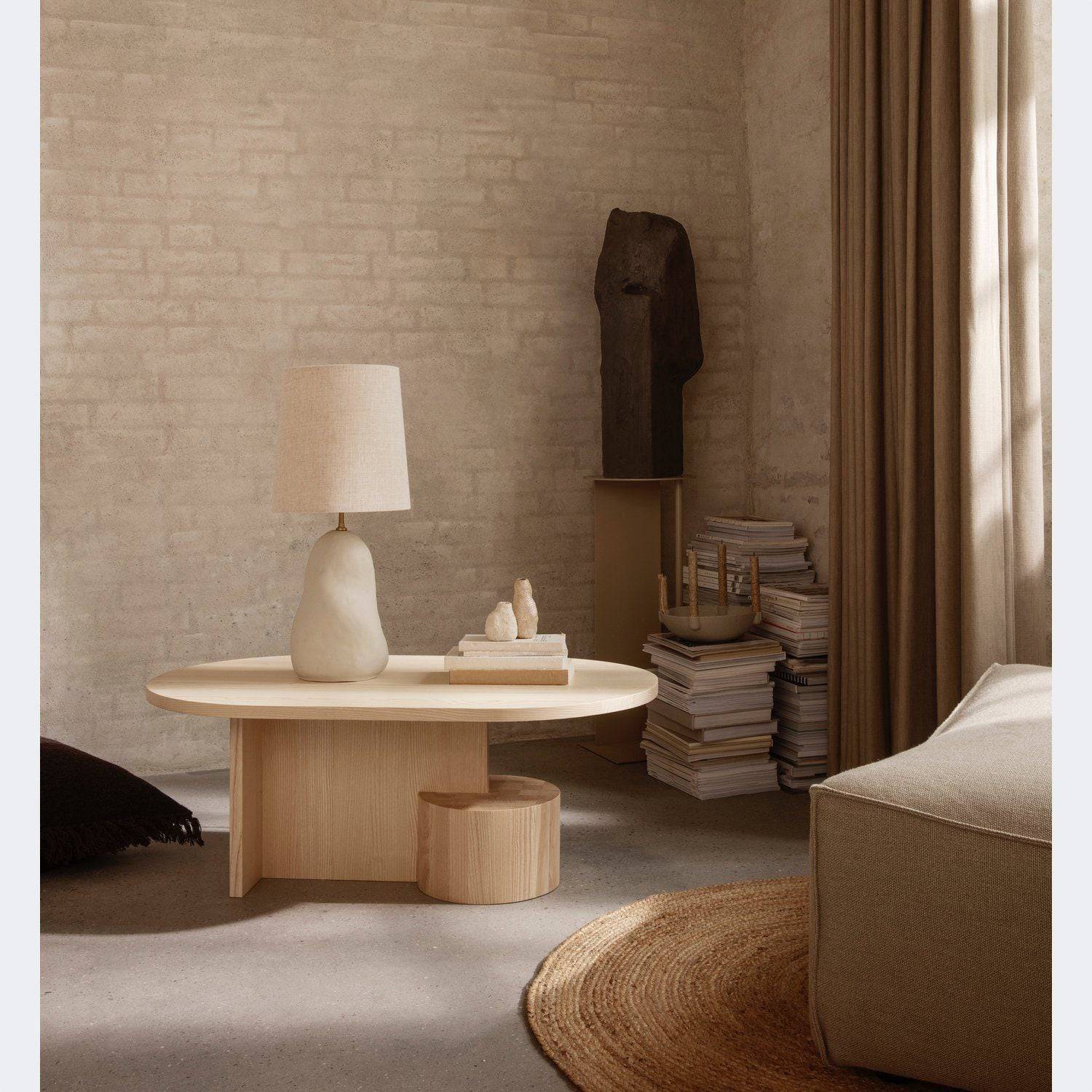 Ferm Living Insert Coffee Table Natural Ash - KANSO#Color_Natural Ash