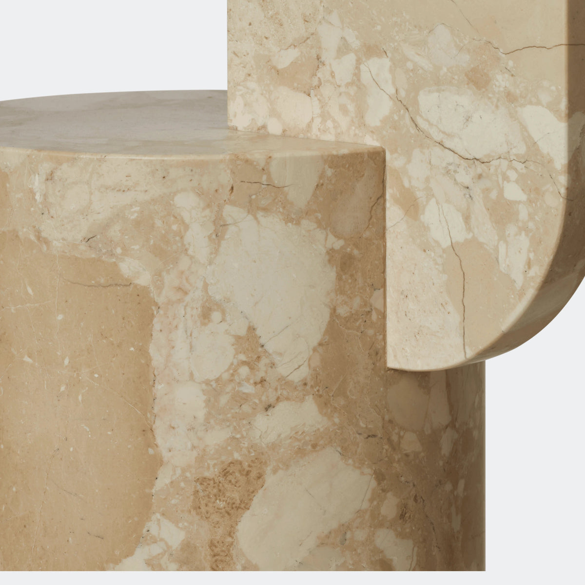 Ferm Living Insert Side Table Sand#Color_Sand