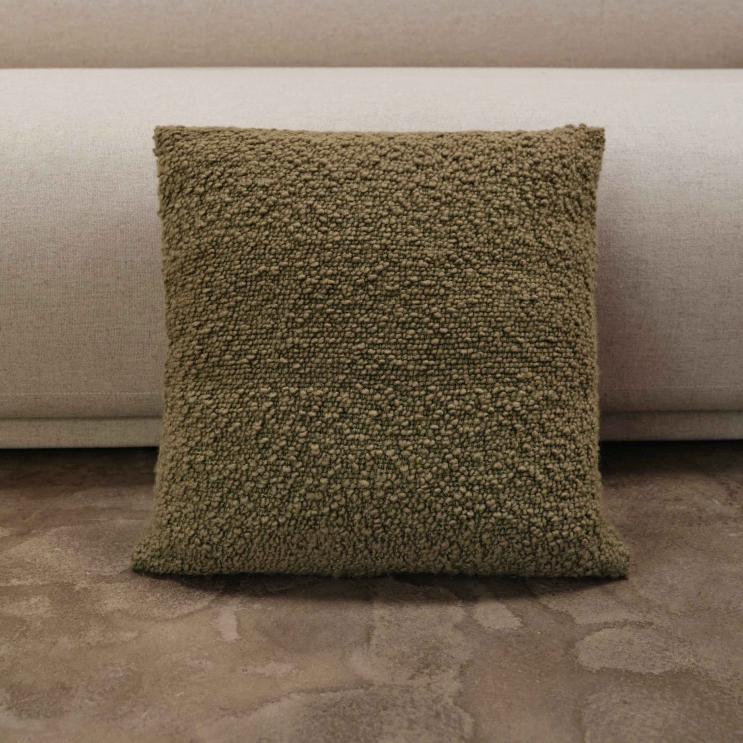 Ferm Living Moor Cushion Olive - KANSO