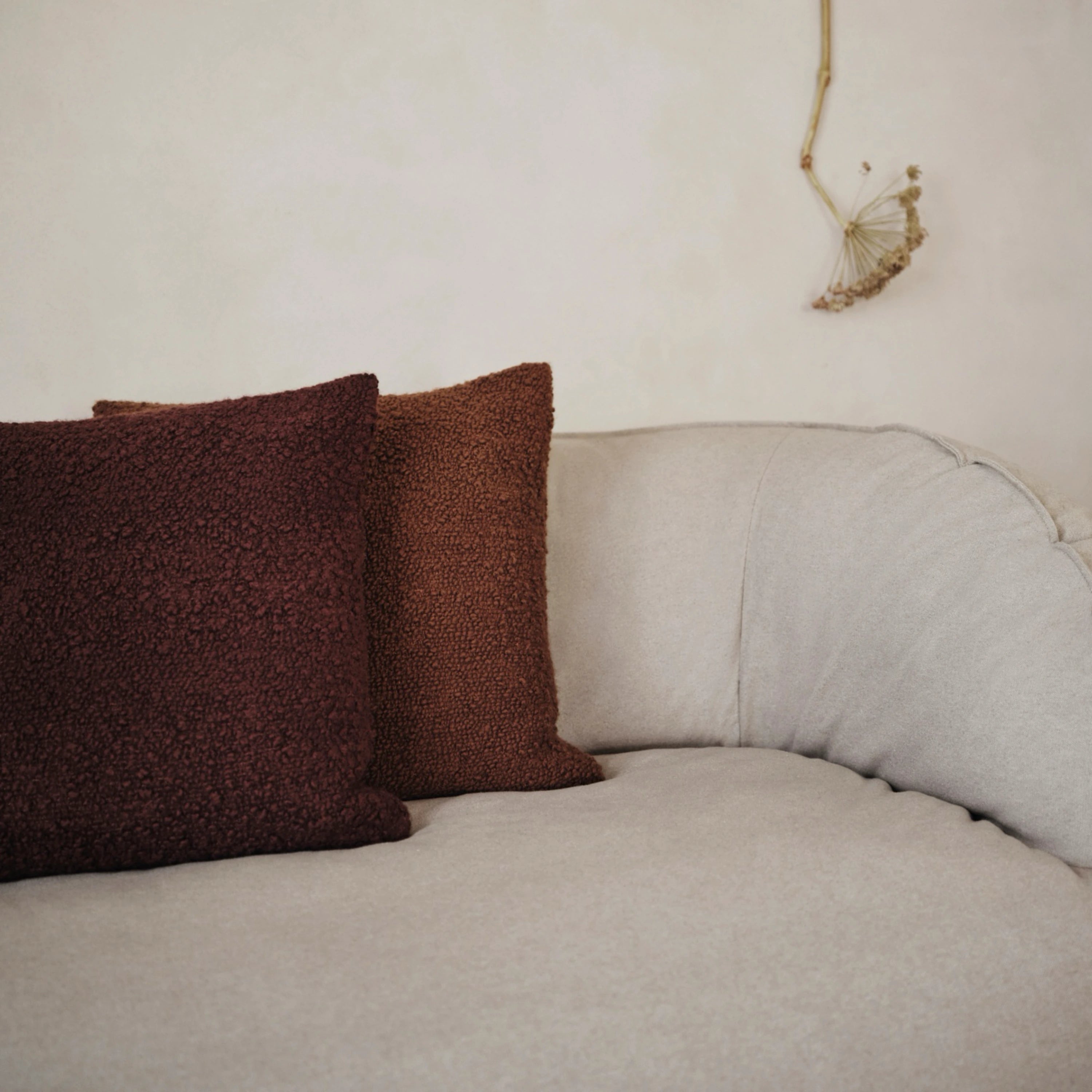 Ferm Living Moor Cushion Sugar Kelp - KANSO
