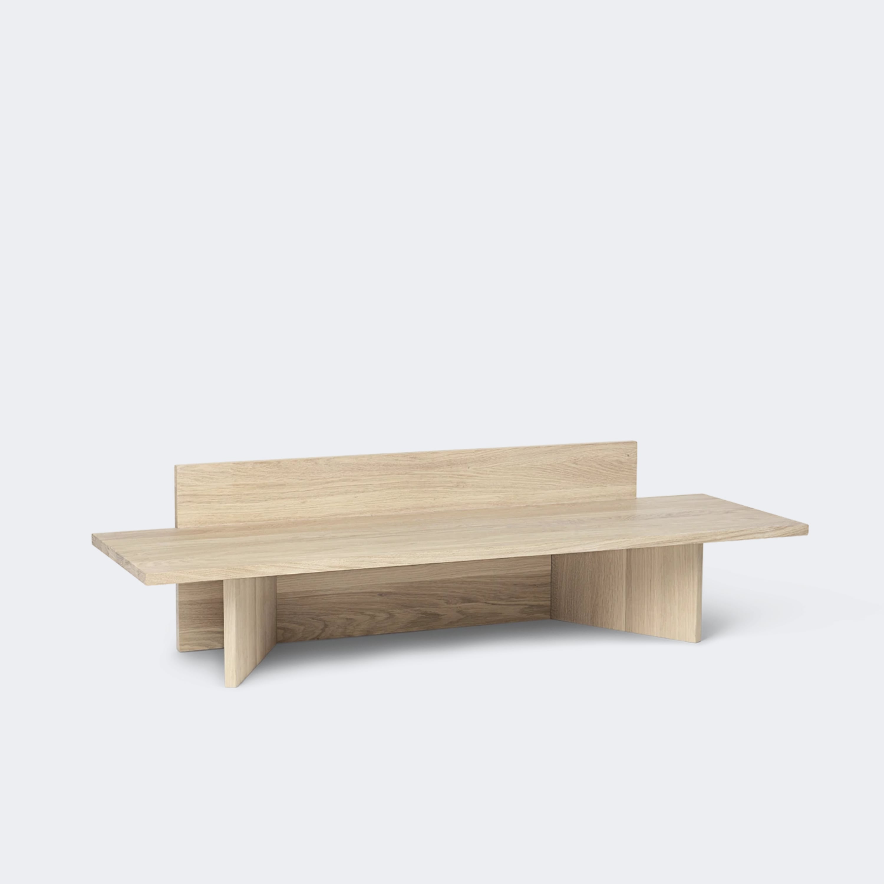 Ferm Living Oblique Bench Natural - KANSO#color_natural