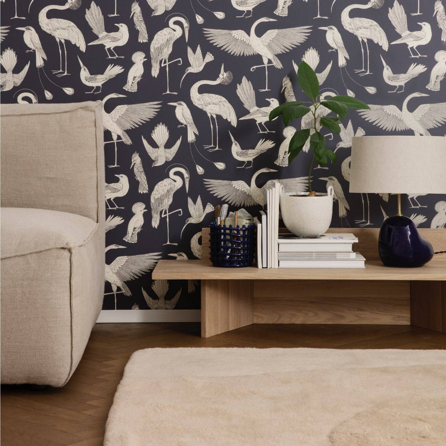 Ferm Living Oblique Bench Natural - KANSO#color_natural