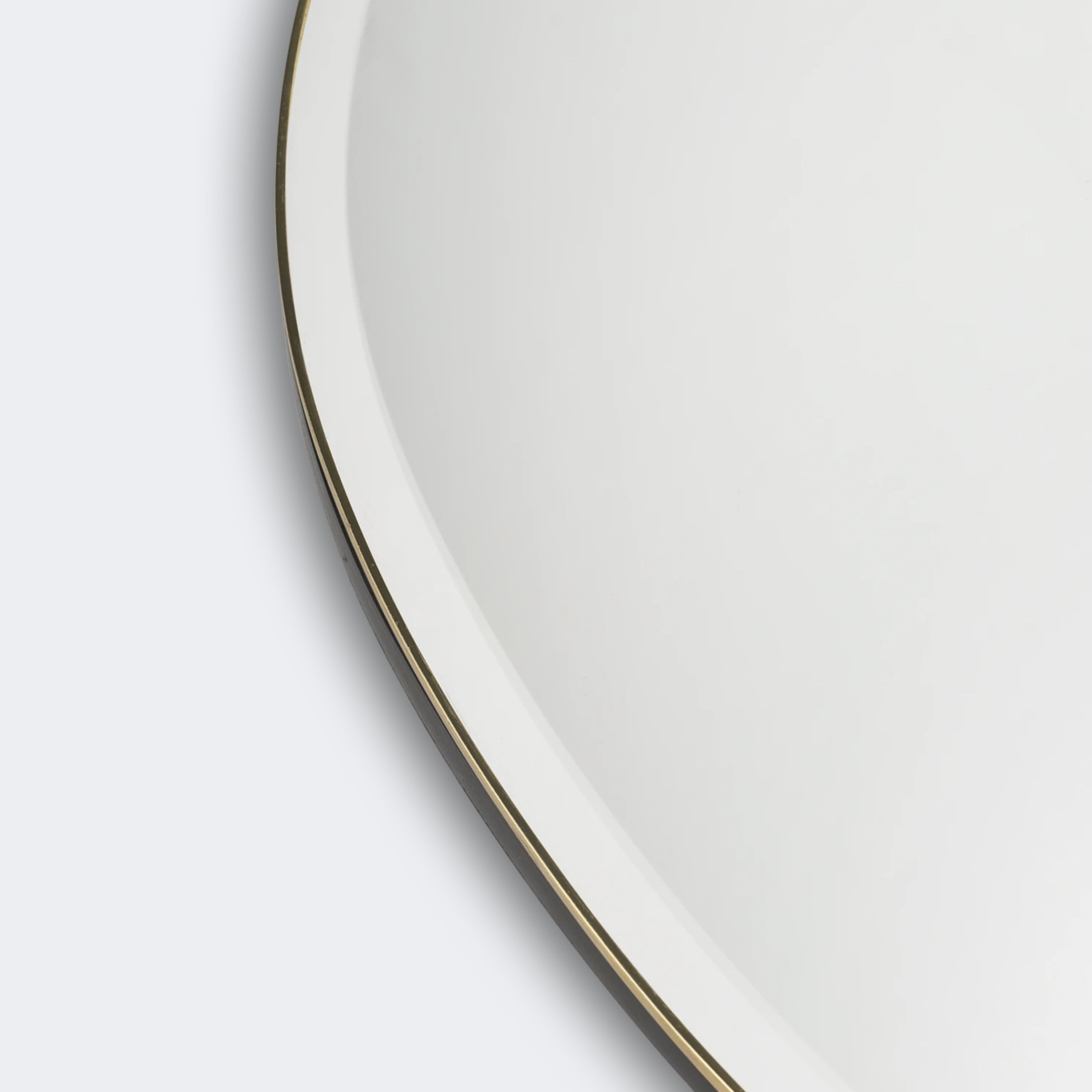 Ferm Living Pond Mirror Large Brass - KANSO#Finish_Brass