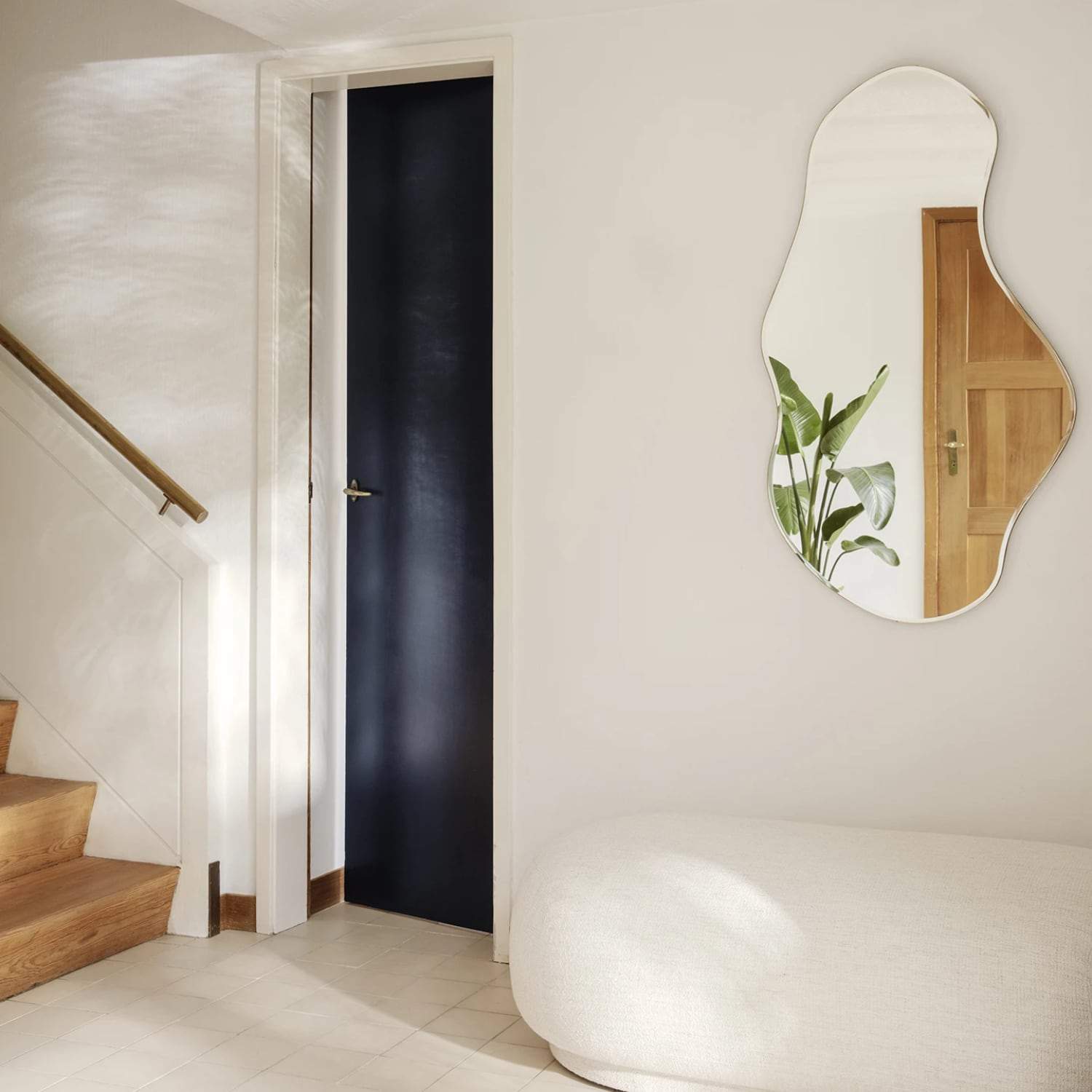 Ferm Living Pond Mirror Large Brass - KANSO #size_large #finish_brass