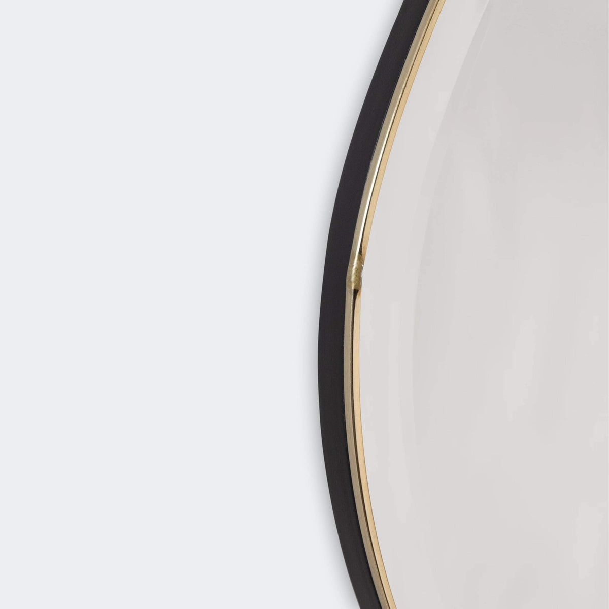 Ferm Living Pond Mirror - Small Dark Chrome - KANSO#Finish_Brass
