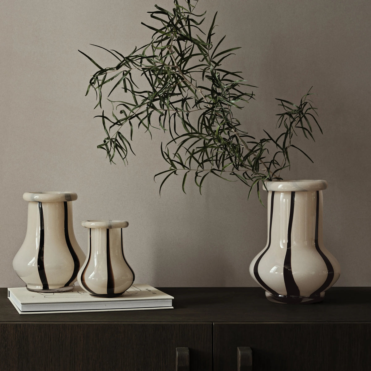 ferm Living Riban Vase, Medium - KANSO#Size_Medium