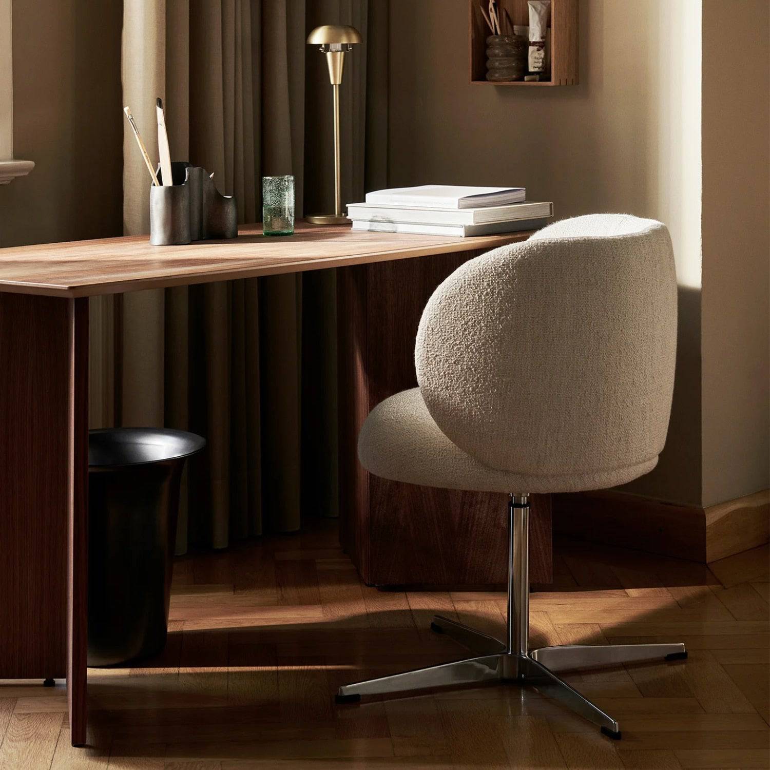 Ferm Living Rico Dining Chair, Swivel Base - KANSO