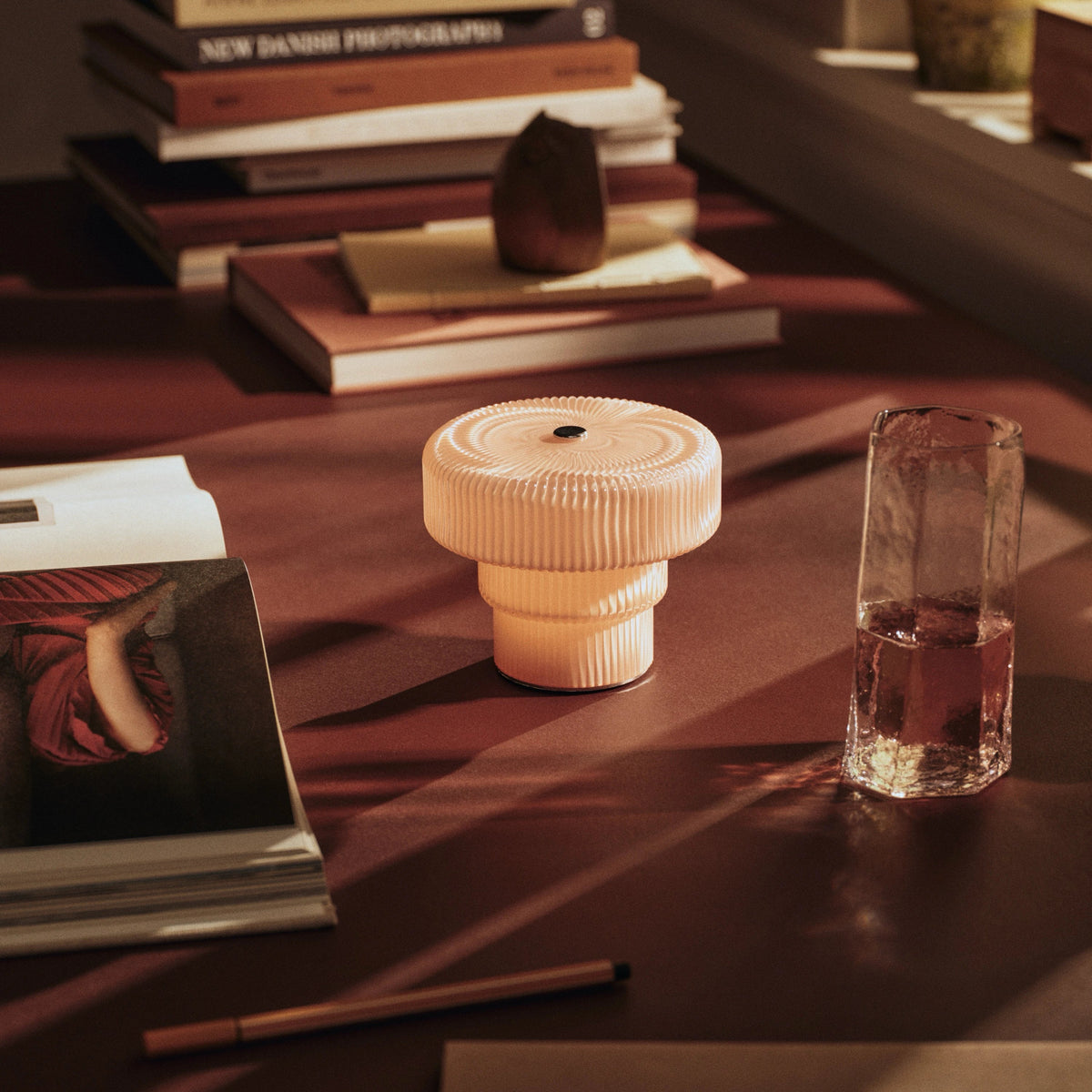 Ferm Living Ripple Portable Lamp Oat#Color_Oat