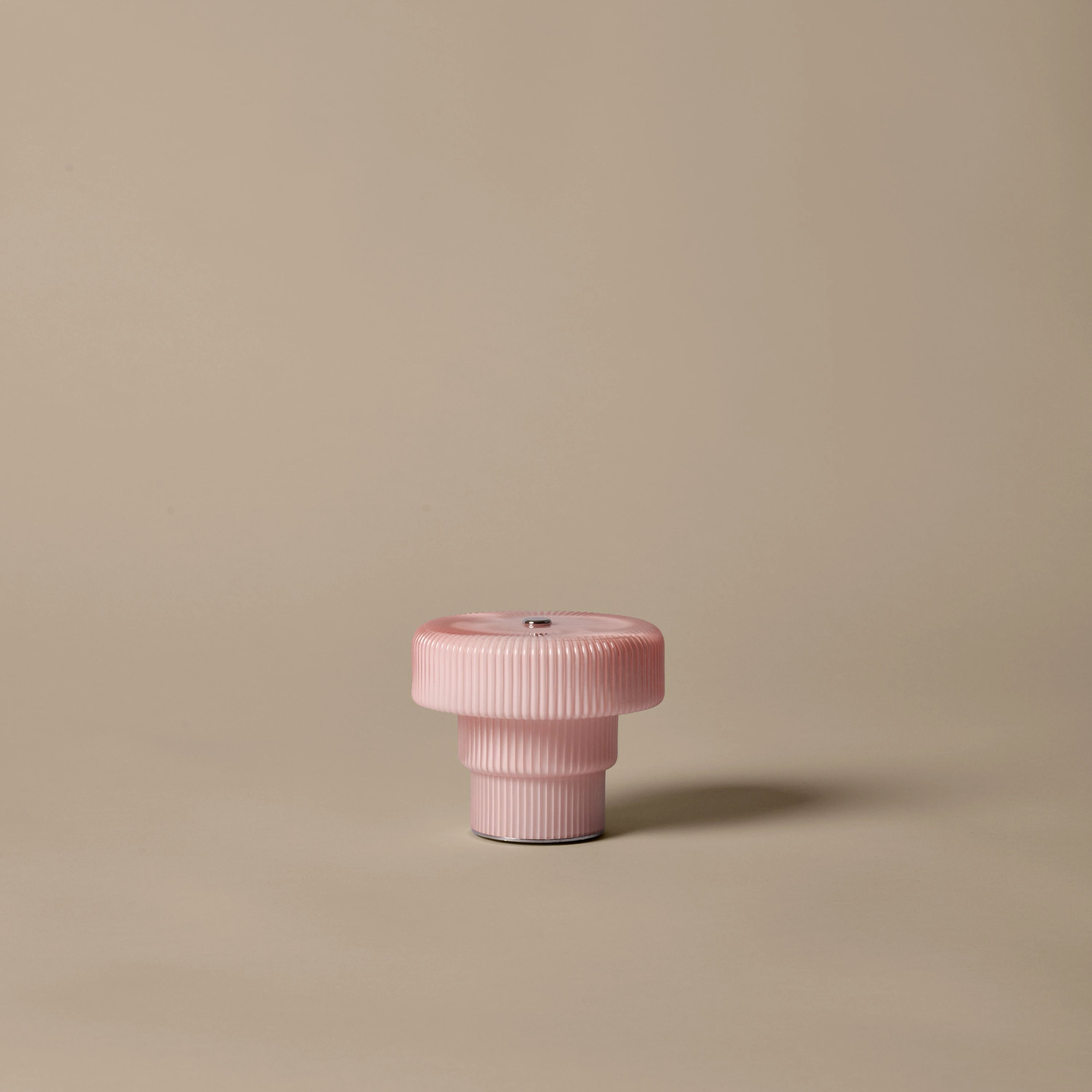 Ferm Living Ripple Portable Lamp Pale Rose