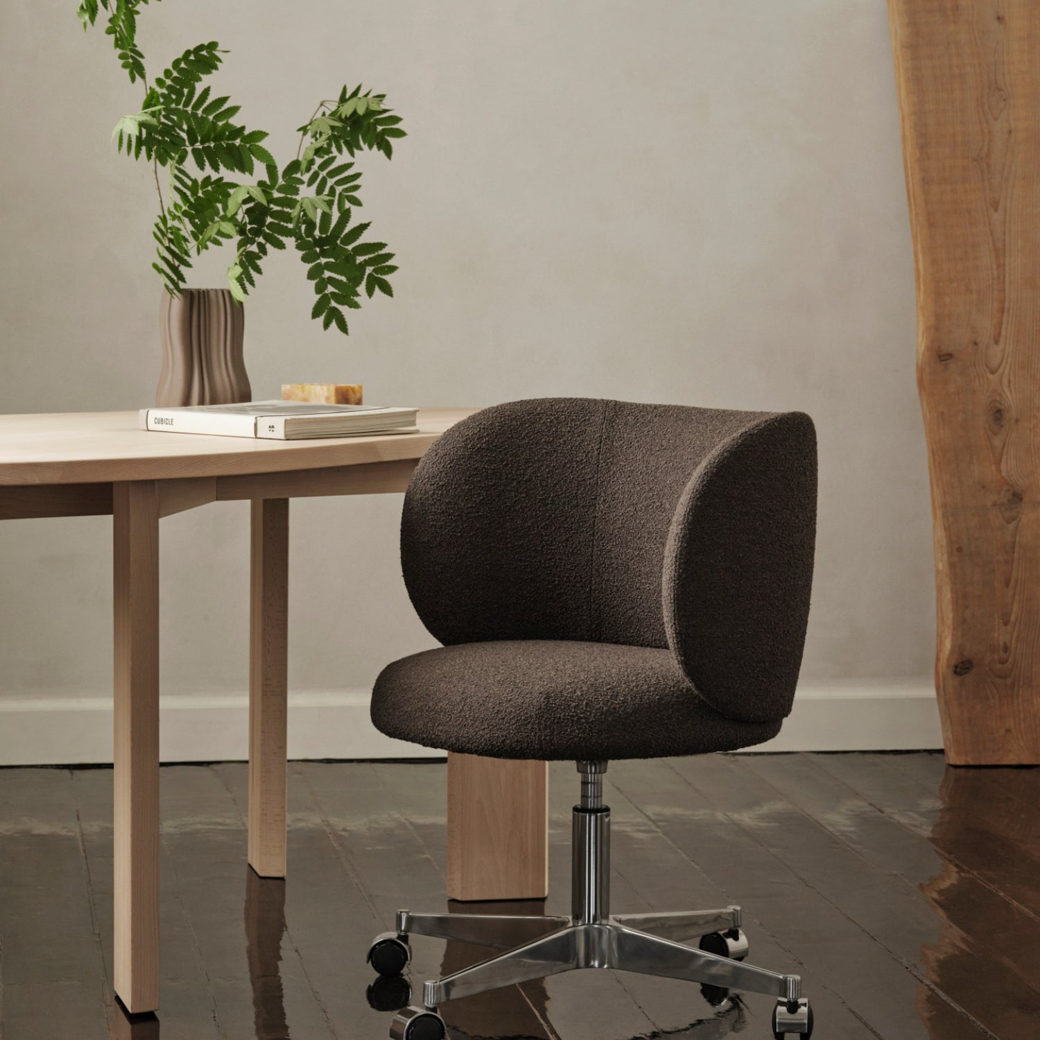 Ferm Living Tarn Desk White Oiled Beech - KANSO