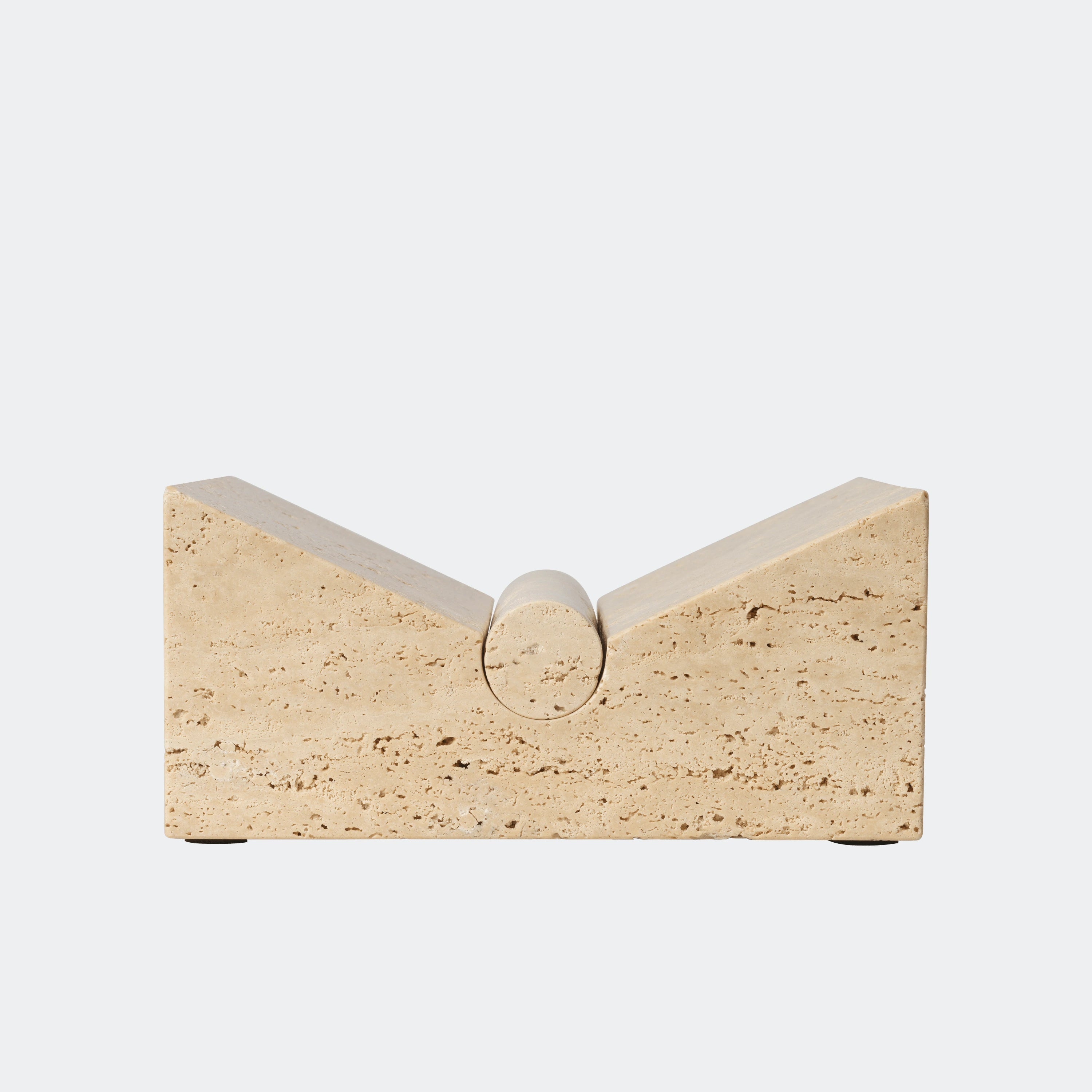 Ferm Living Tvara Book Stand Travertine