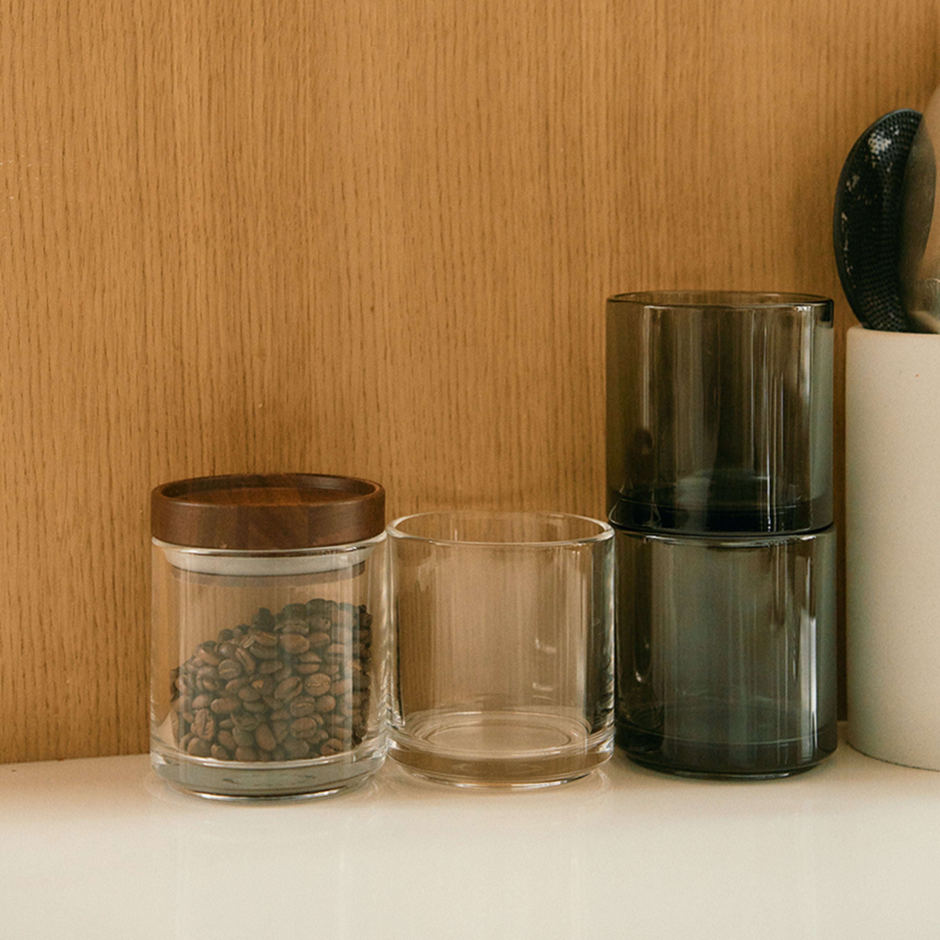 Hasami Porcelain Glass Tumbler Amber - KANSO