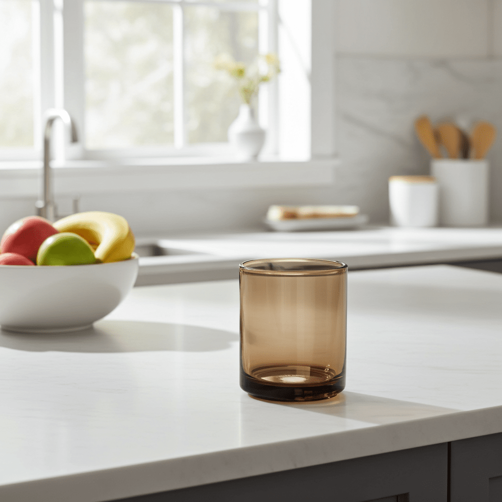 Hasami Porcelain Glass Tumbler Amber - KANSO#color_Amber