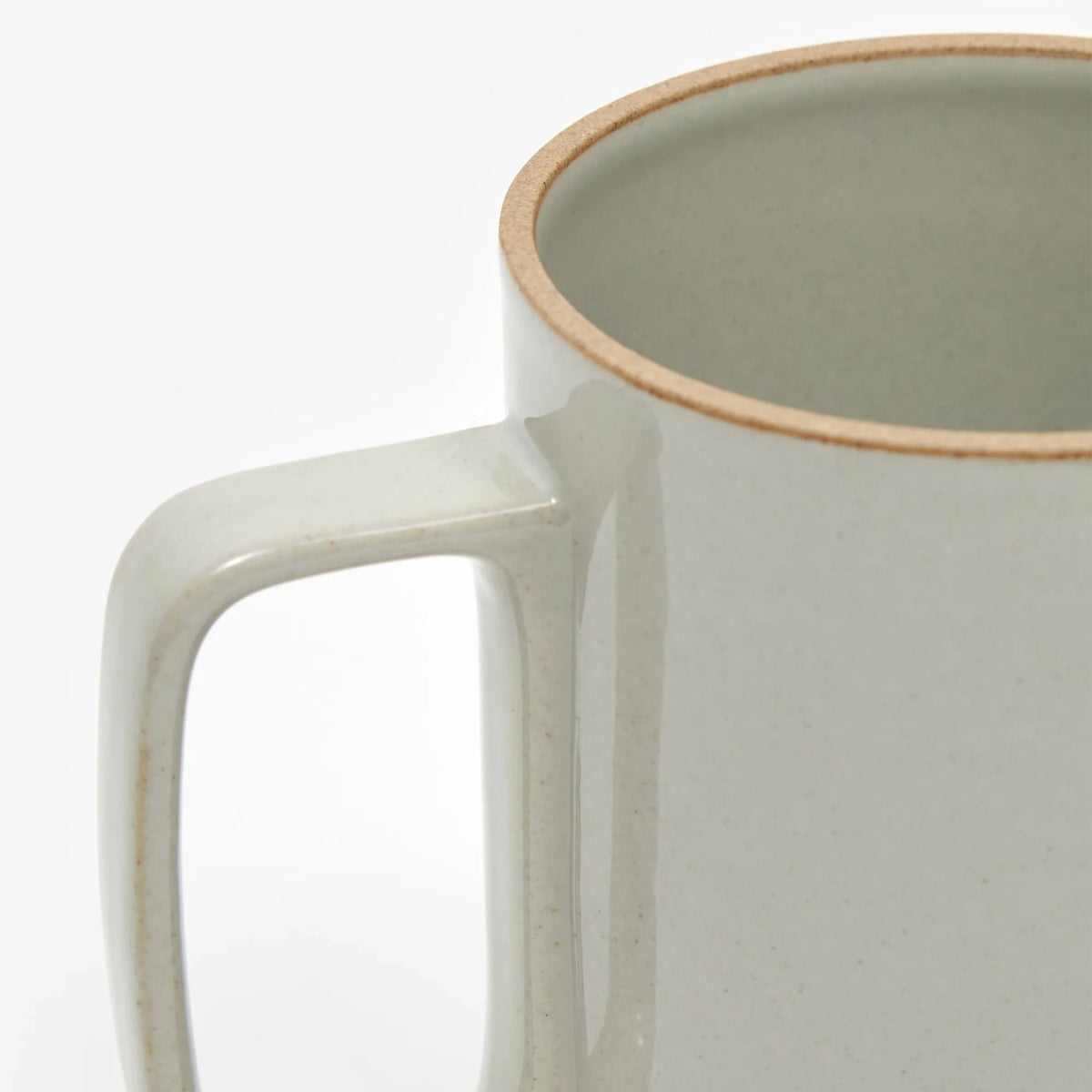 Hasami Porcelain Mug in Gloss Gray