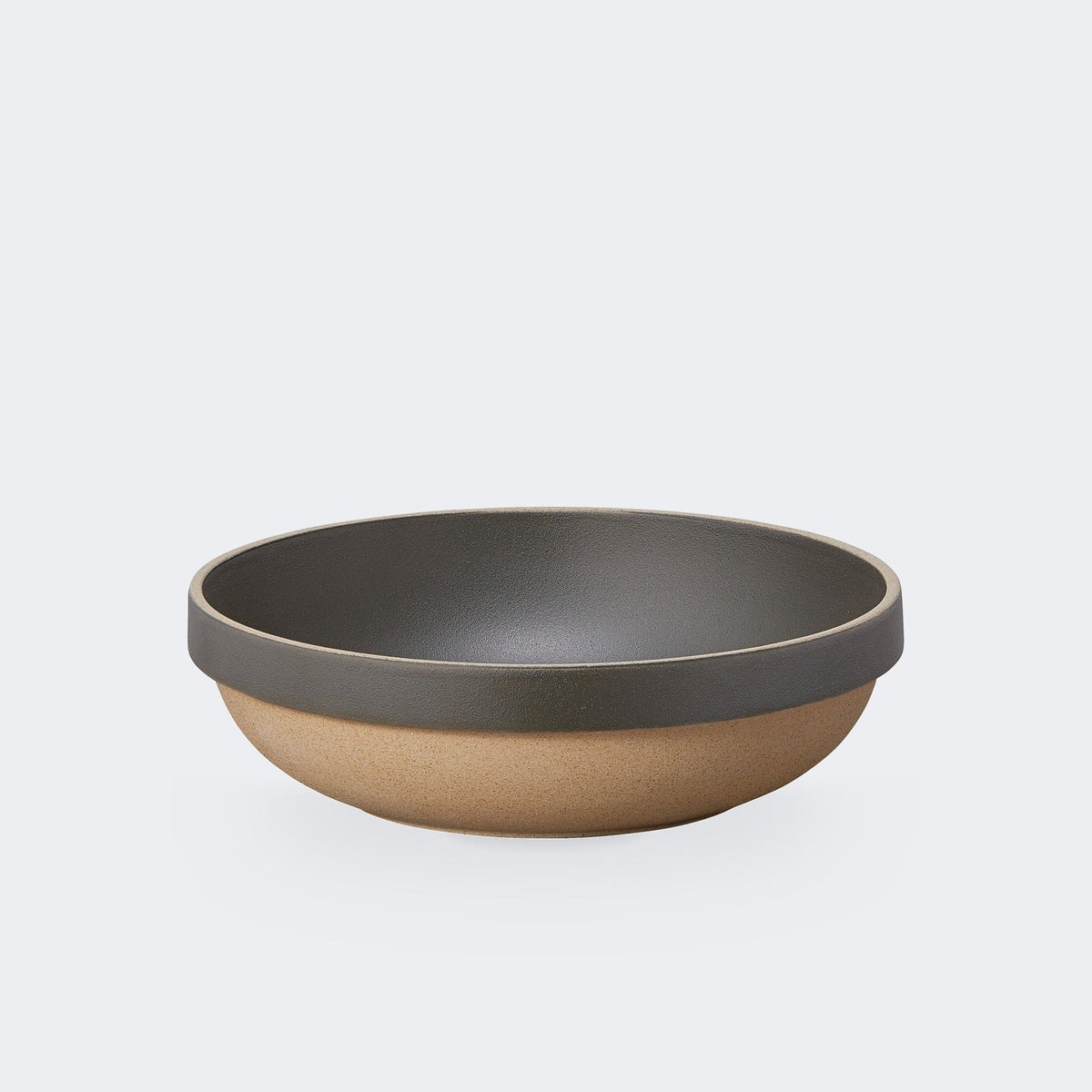 Hasami Porcelain Round Bowl in Black 7"
