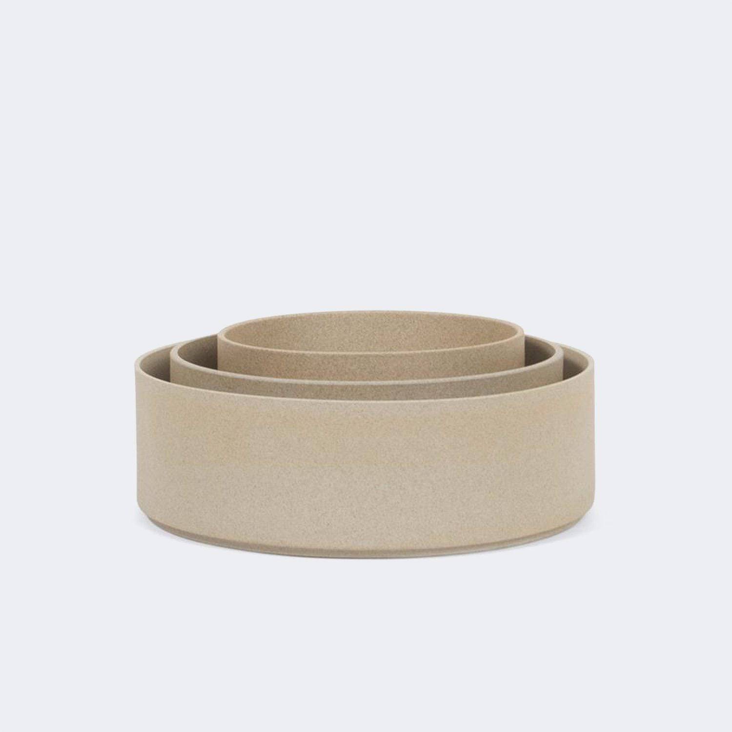 Hasami Porcelain Tall Bowl in Natural - KANSO