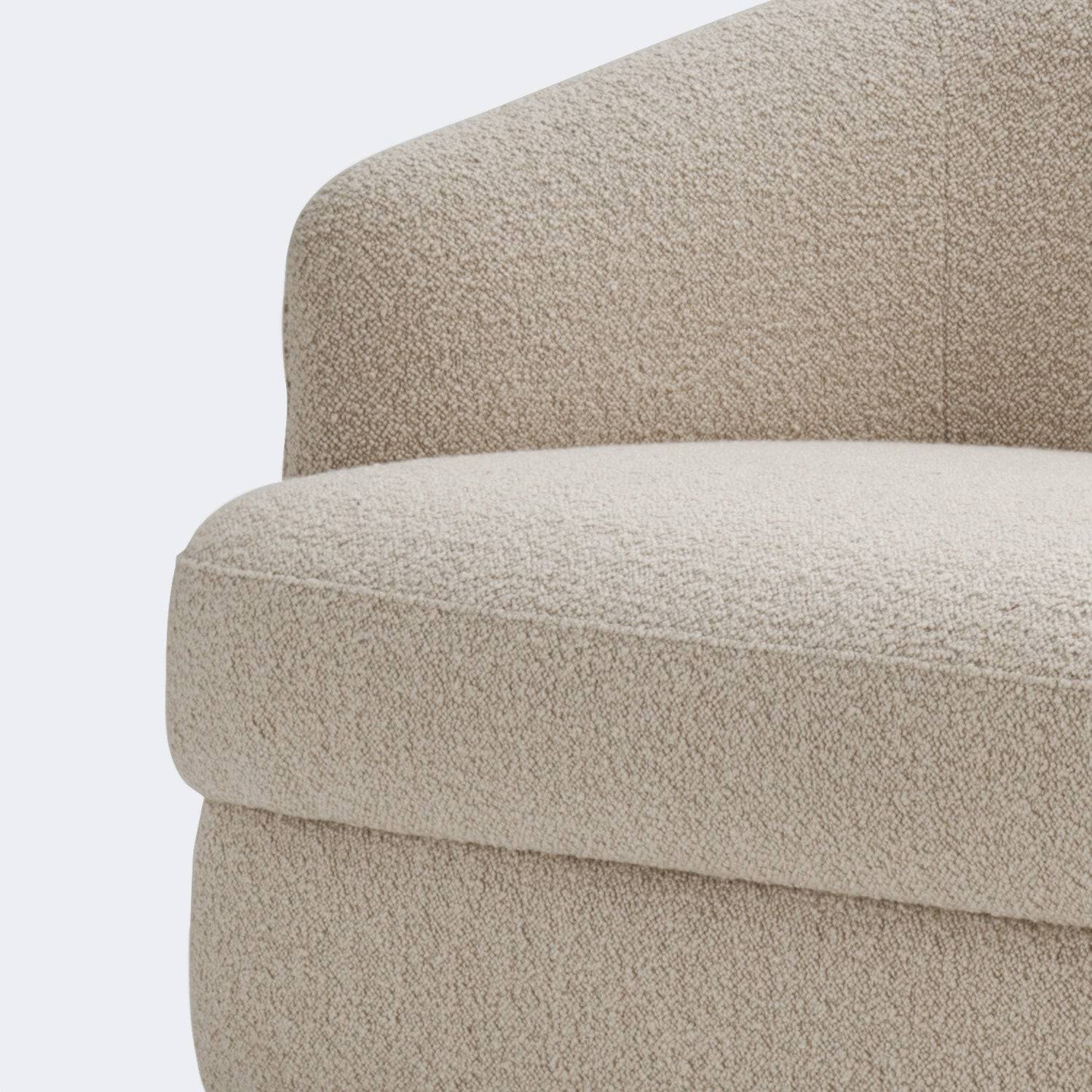 New Works Covent Sofa Deep, 2 Seater Off-White - KANSO#Upholstery_Off-White