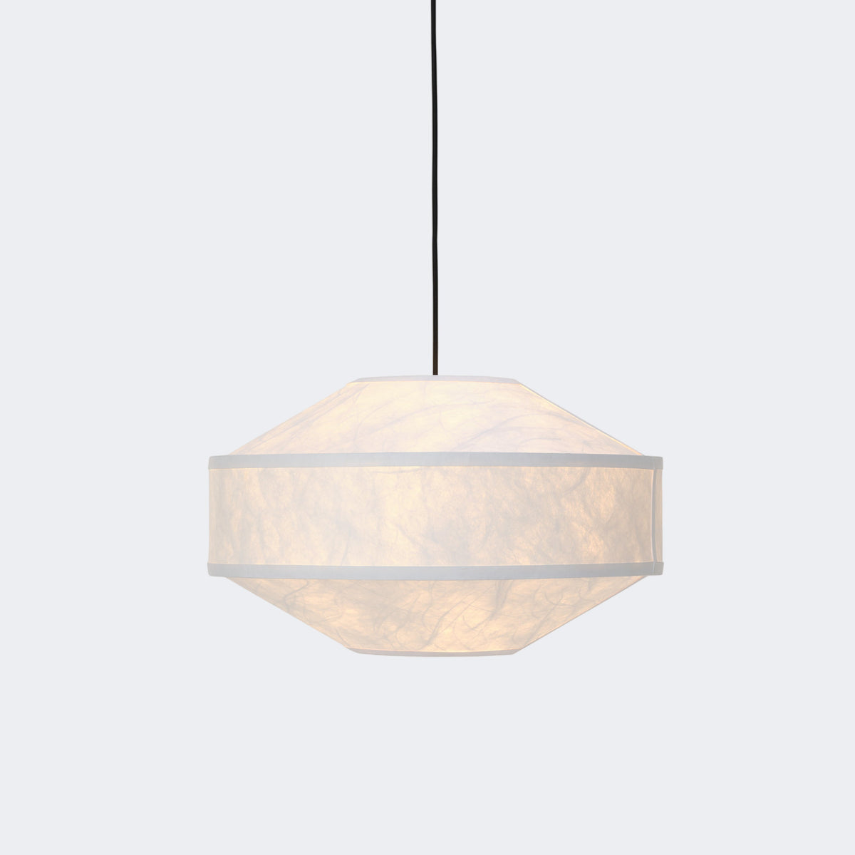 New Works Kite Pendant White Tyvek Ø55#Color_White Tyvek