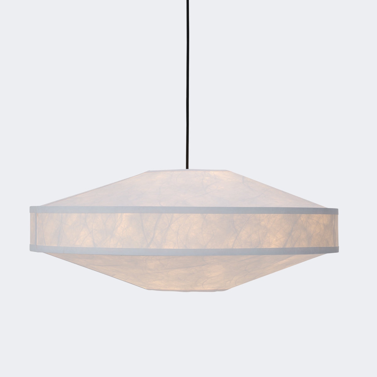 New Works Kite Pendant White Tyvek Ø75#Color_White Tyvek
