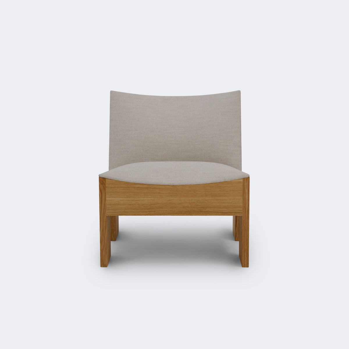 New Works Tenon Lounge Chair #Wood_Natural Oak #Upholstery_Quill
