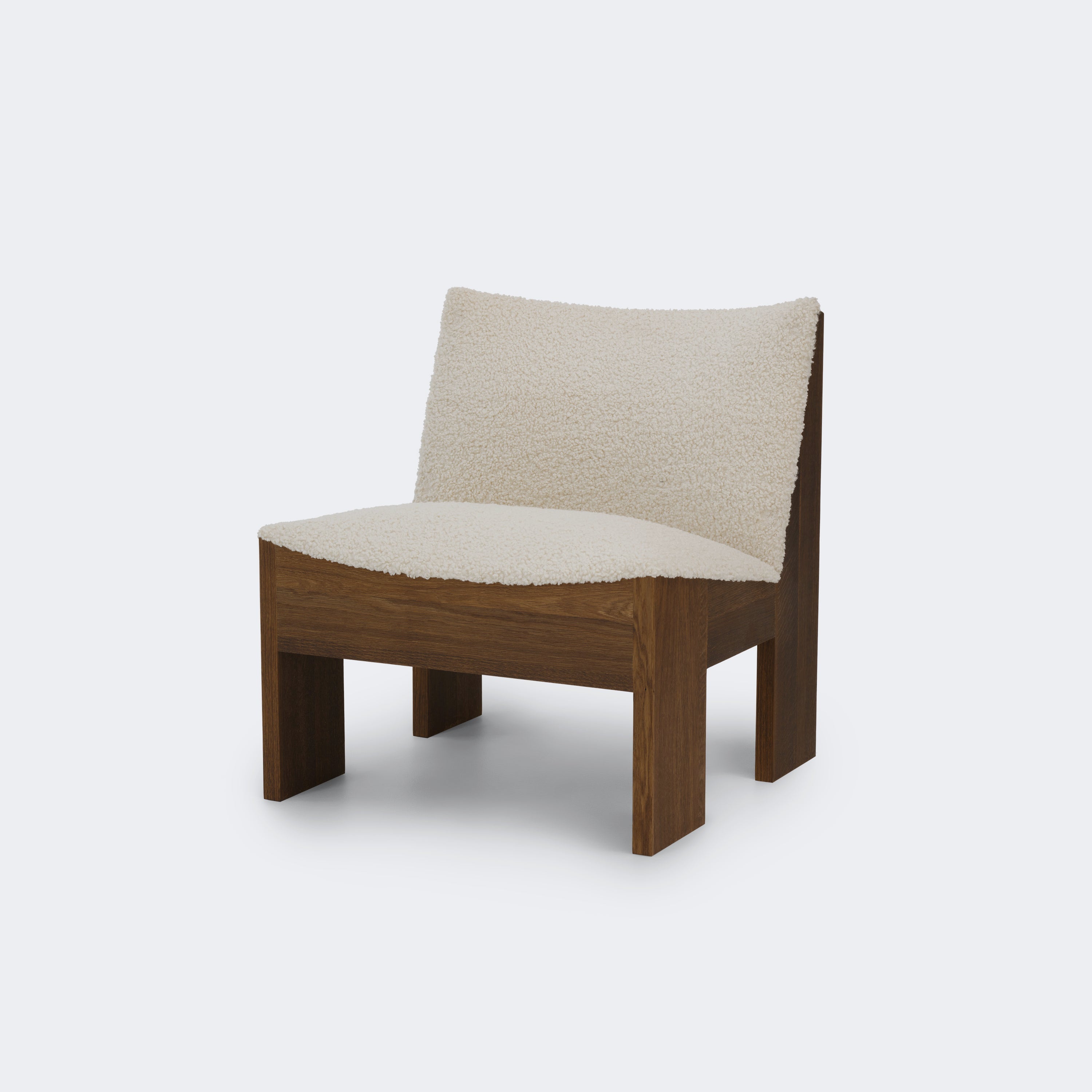 New Works Tenon Lounge Chair Fumed Oak Drake 002 - KANSO