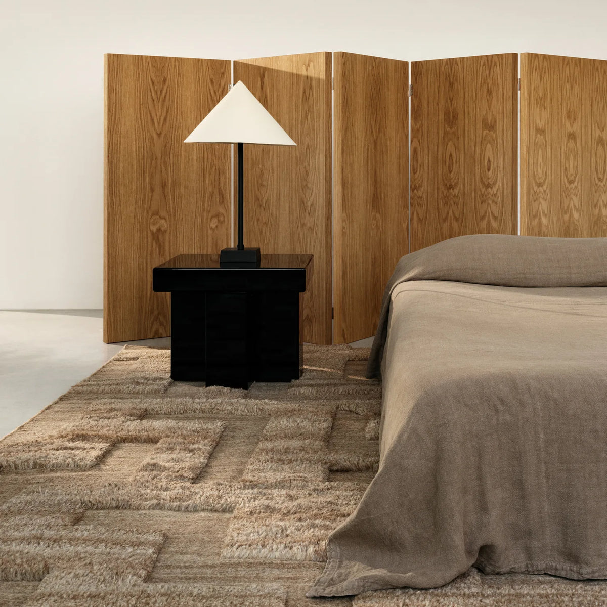 Nordic Knots Boho Rug - KANSO#Color_Brown Mix