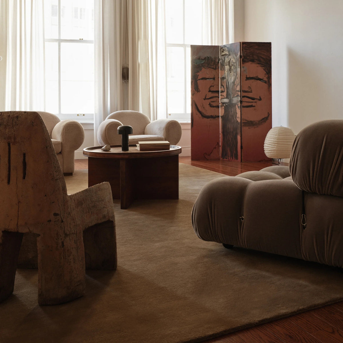 Nordic Knots Grand Rug Chestnut#Color_Chestnut
