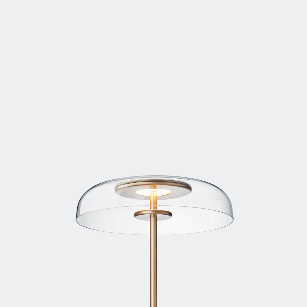 Nuura Blossi Floor Lamp, Nordic Gold / Clear - KANSO#Finish_Nordic Gold / Clear