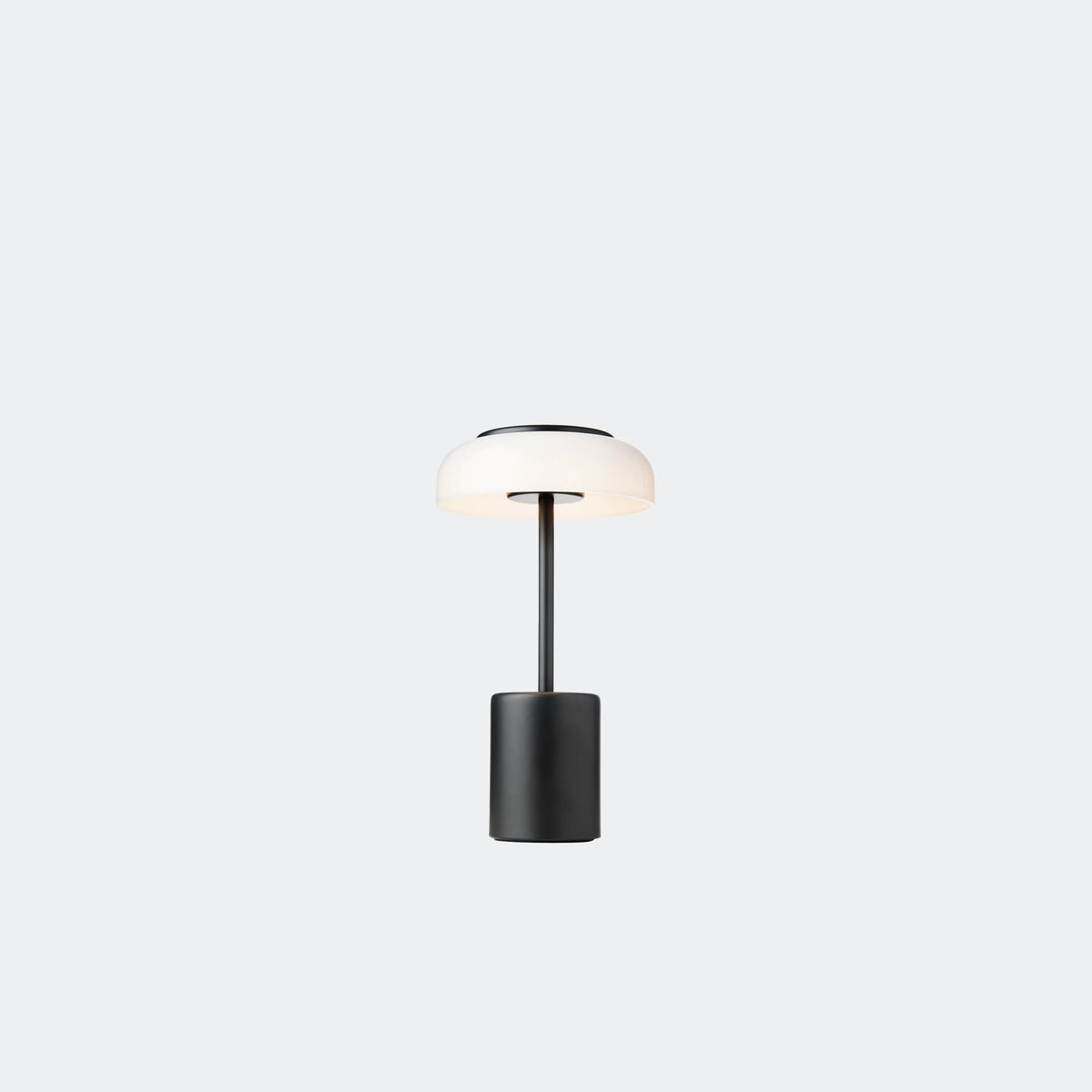 Nuura Blossi Table Lamp Mini, Black / Opal - KANSO#Finish_Black / Opal