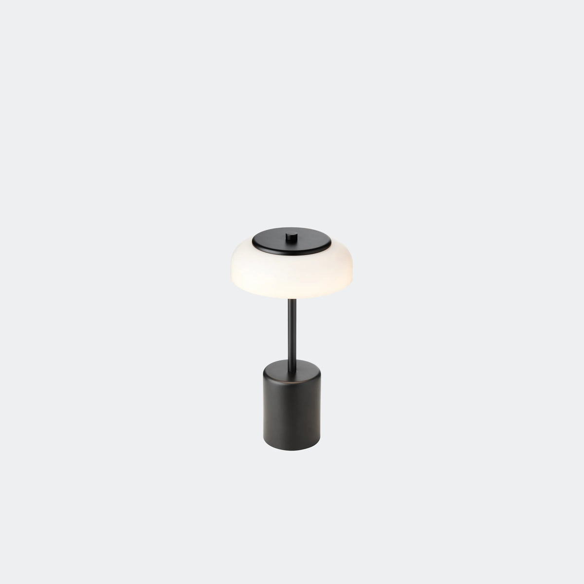 Nuura Blossi Table Lamp Mini, Black / Opal - KANSO#Finish_Black / Opal