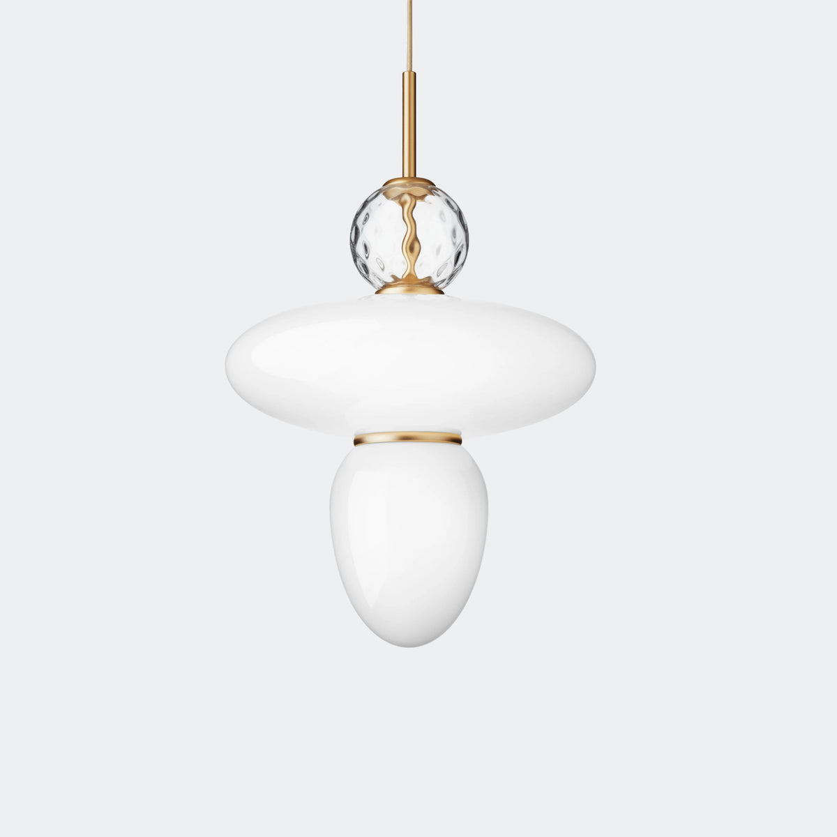 Nuura Rizzatto 43 Pendant Satin Brass Opal