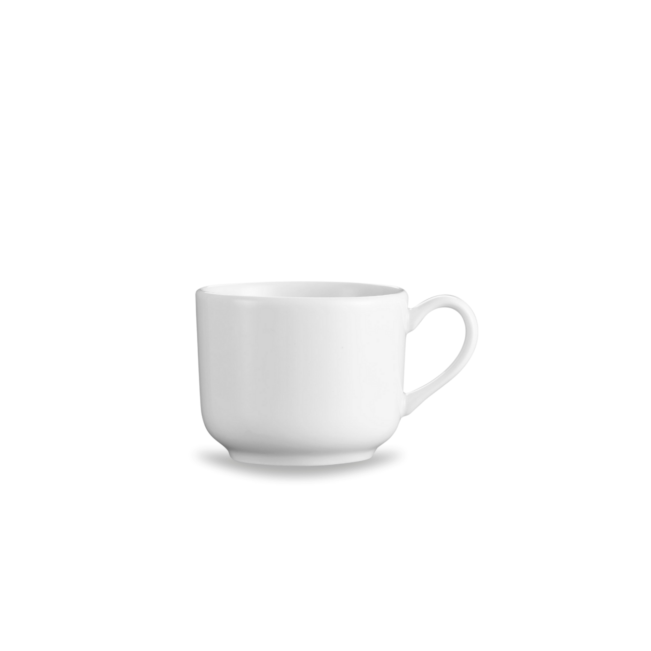 Pillivuyt Sancerre Cups, Set of 4 Tea - 3" diam x 2.5" H - 5 oz - Set of 4 - KANSO