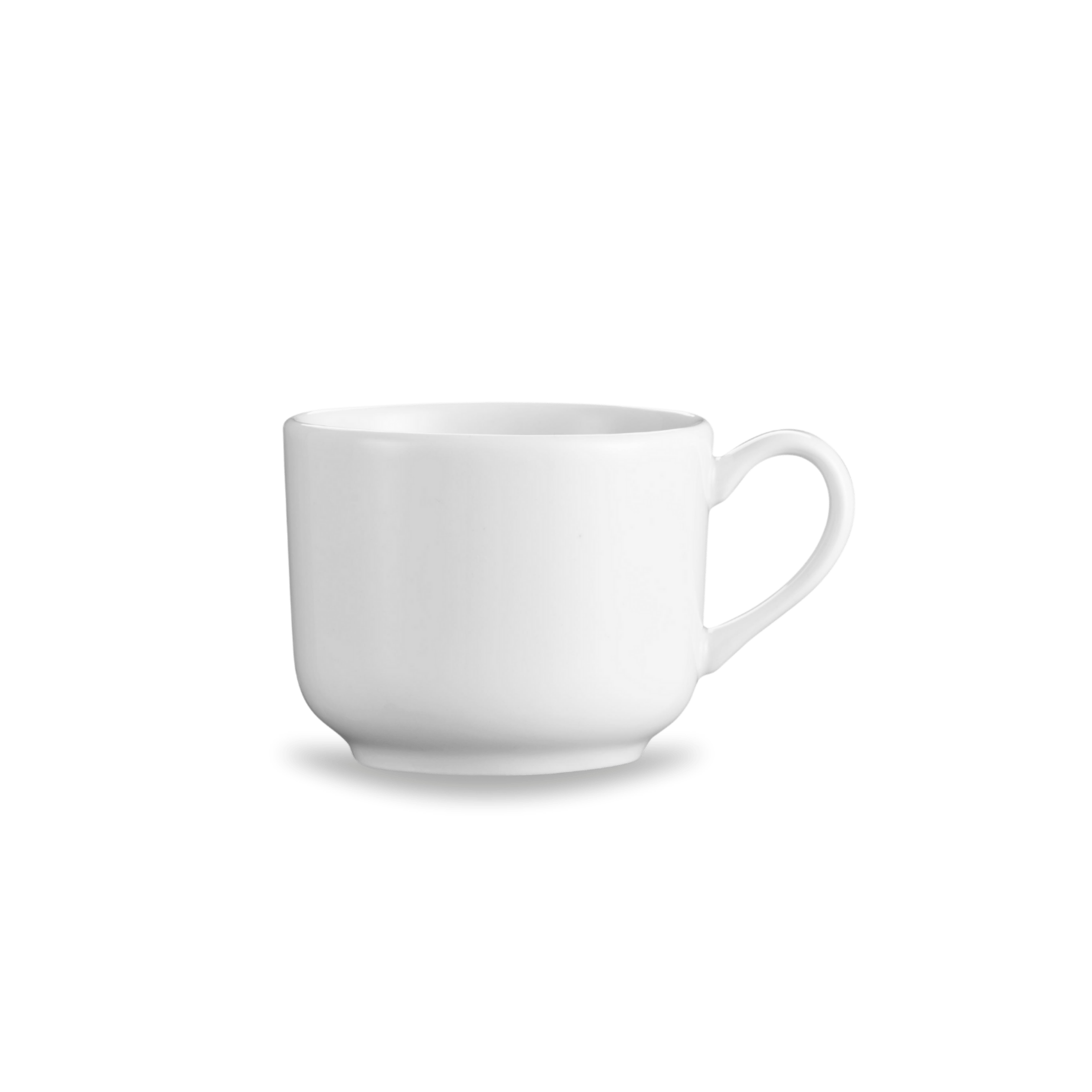 Pillivuyt Sancerre Cups, Set of 4 Breakfast - 3.5" diam x 2.75" H - 9 oz - Set of 4 - KANSO