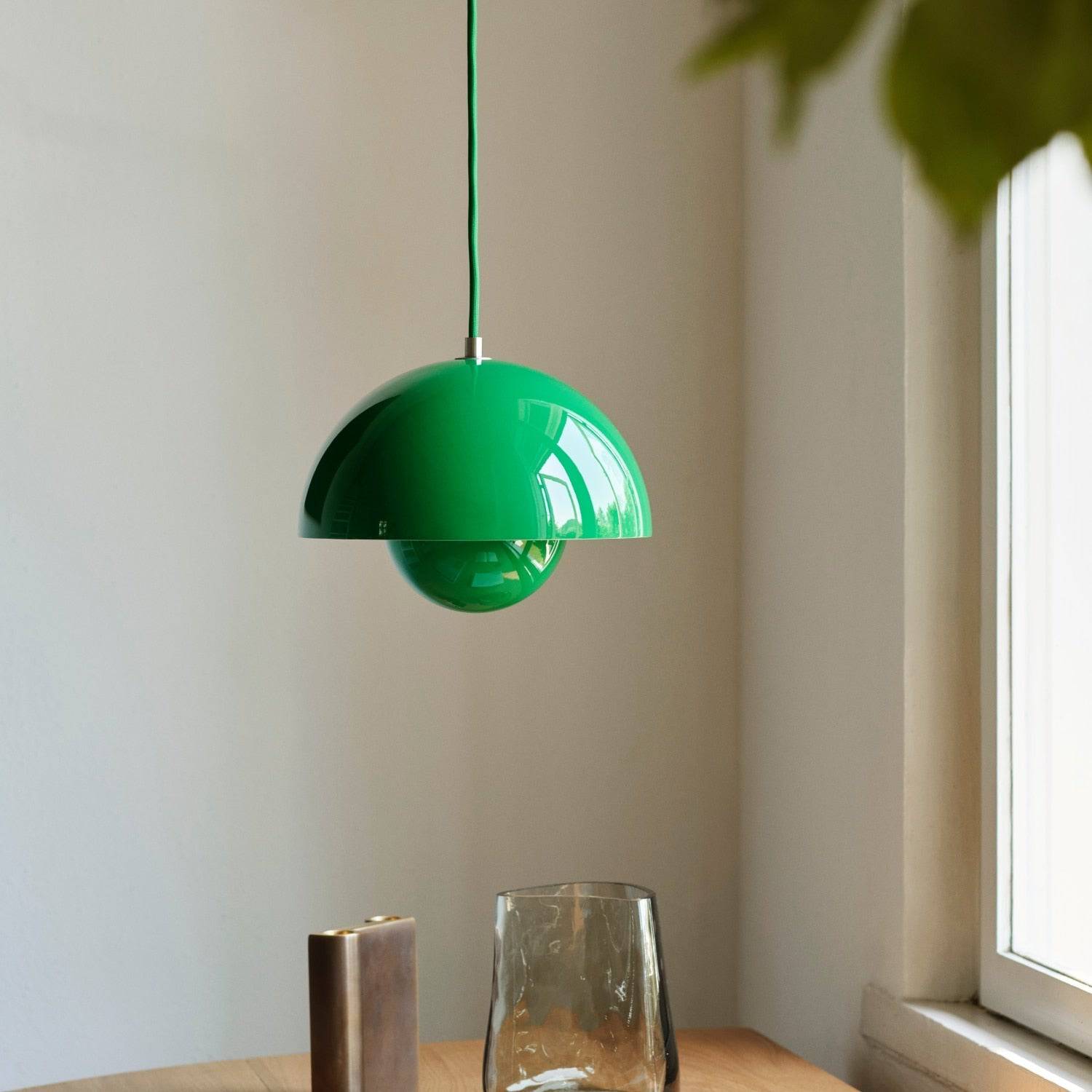&Tradition Flowerpot VP1 Pendant Signal Green - KANSO#Color_Signal Green