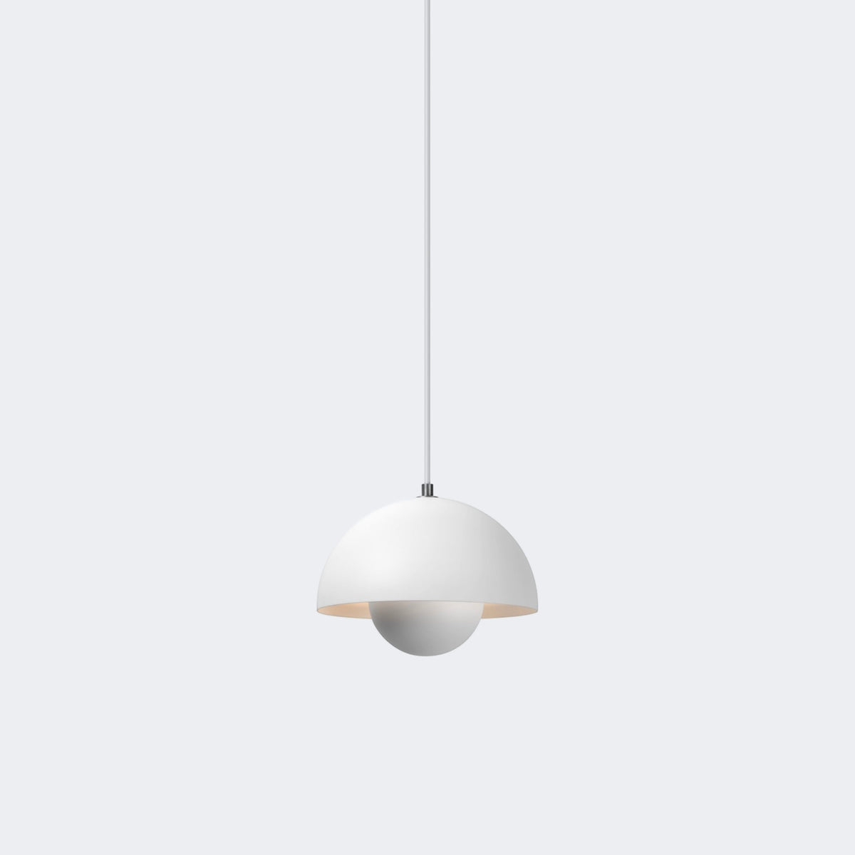 &Tradition Flowerpot VP1 Pendant Matt White - KANSO#Color_Matte White