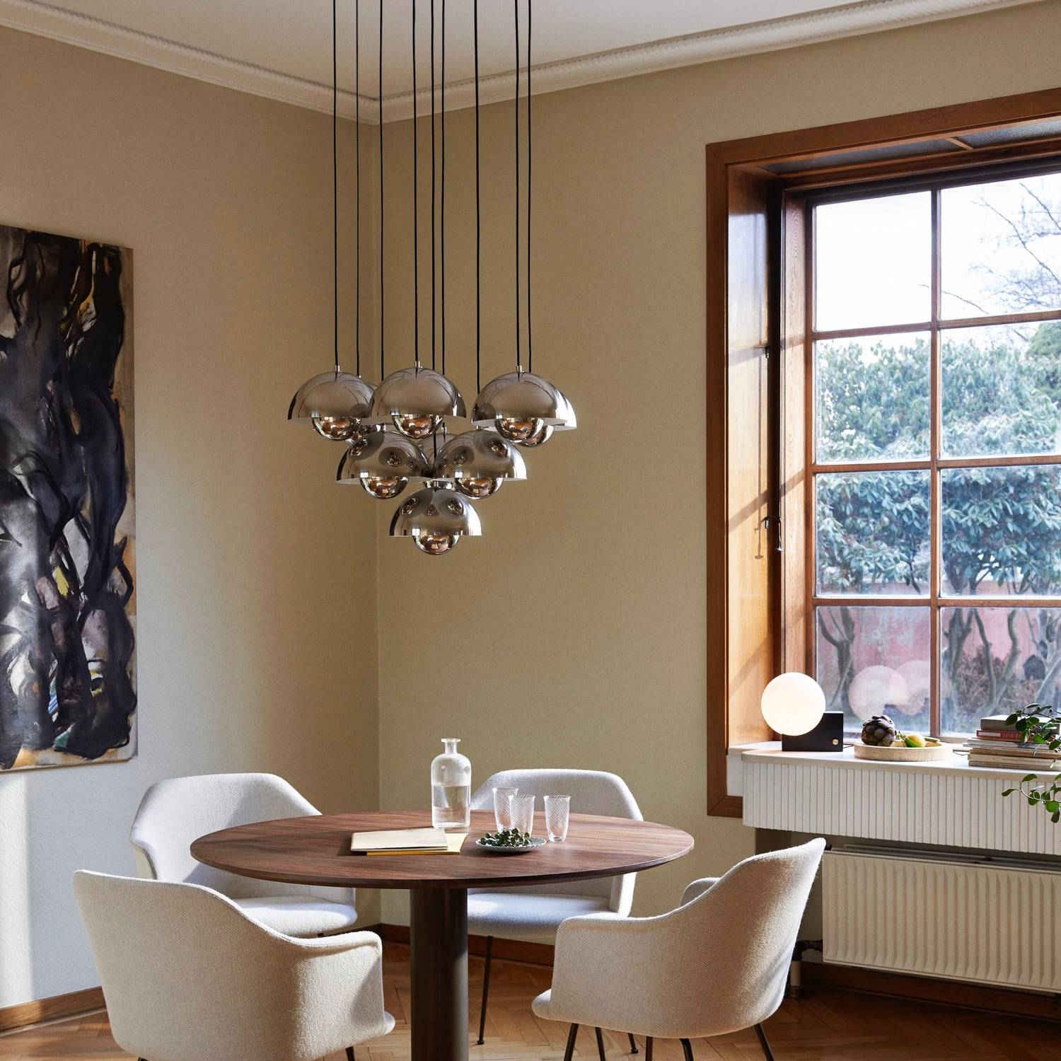 &Tradition Flowerpot VP1 Pendant Stainless - KANSO#Color_Stainless