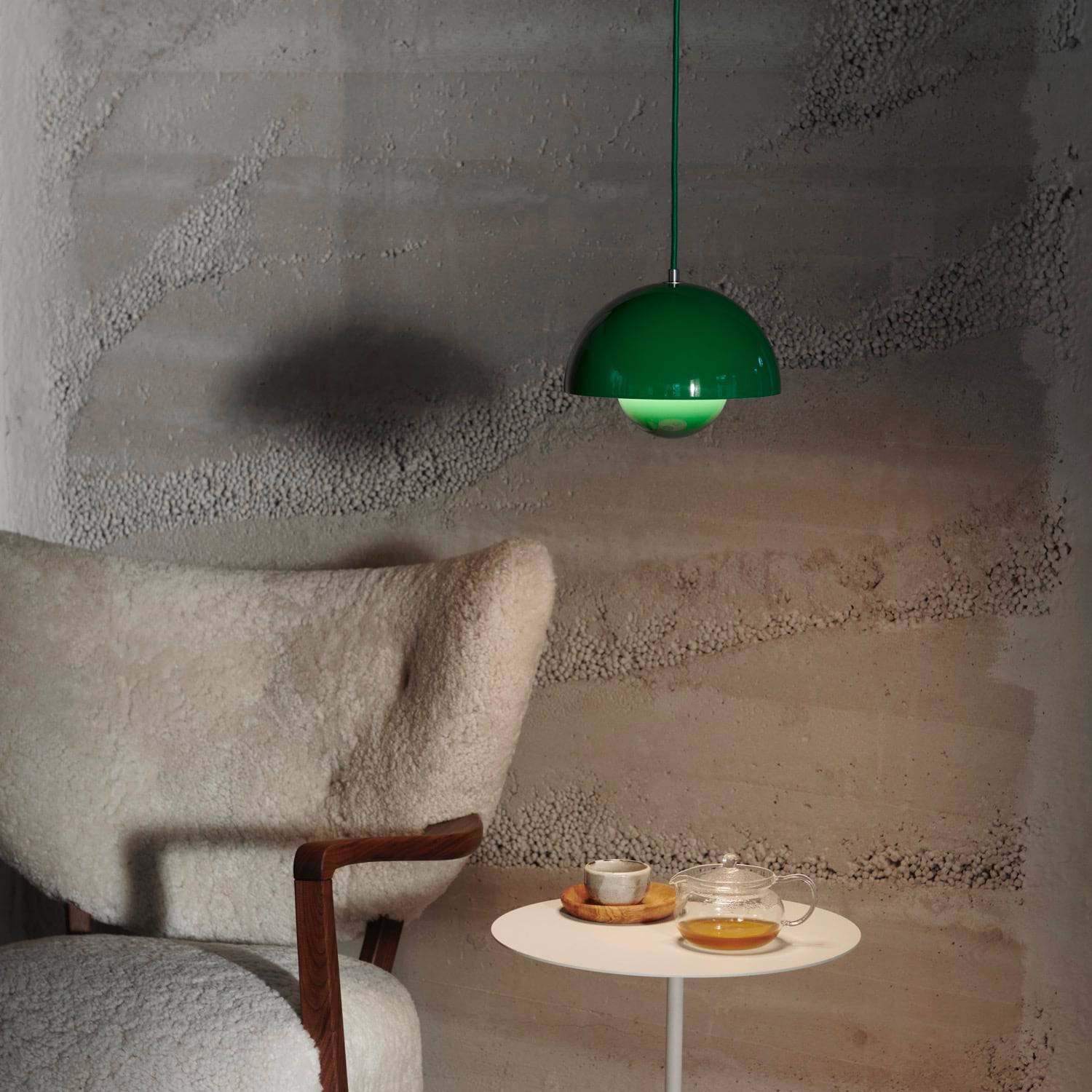 &Tradition Flowerpot VP1 Pendant Signal Green - KANSO#Color_Signal Green