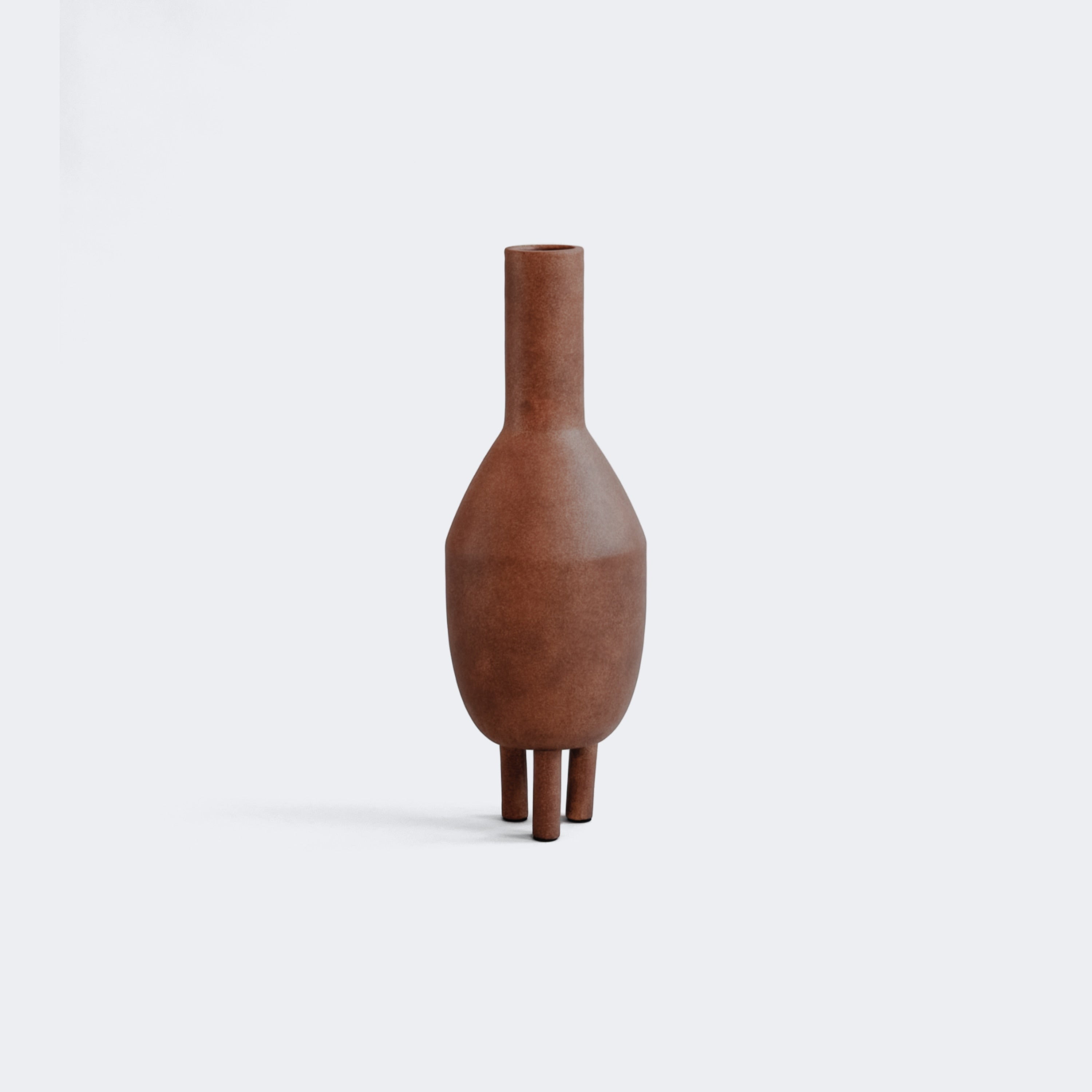 101 Copenhagen Duck Vase, Slim Terracotta - KANSO#Color_Terracotta