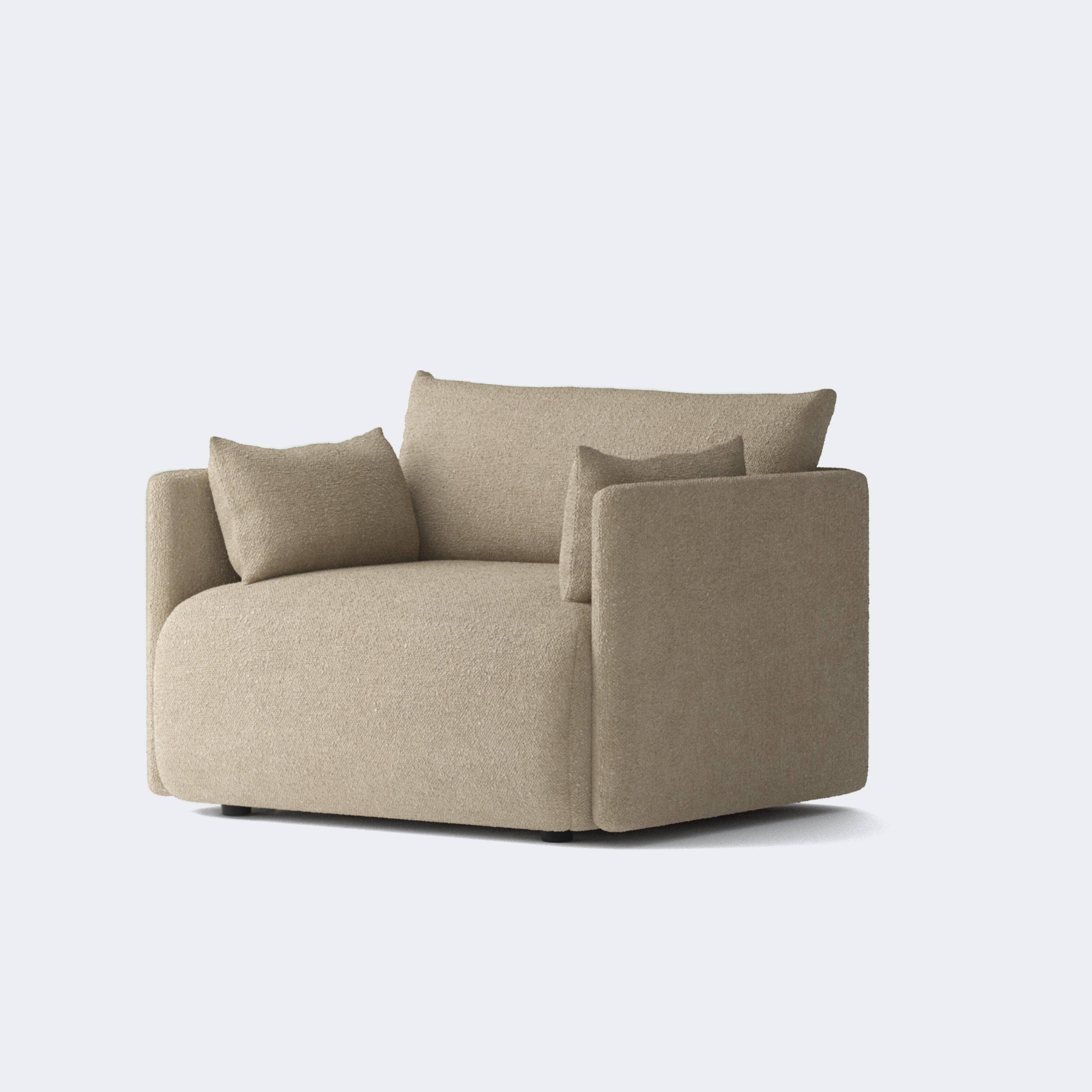 Audo Copenhagen Offset Sofa, 1 Seater Audo Boucle - 02 - KANSO