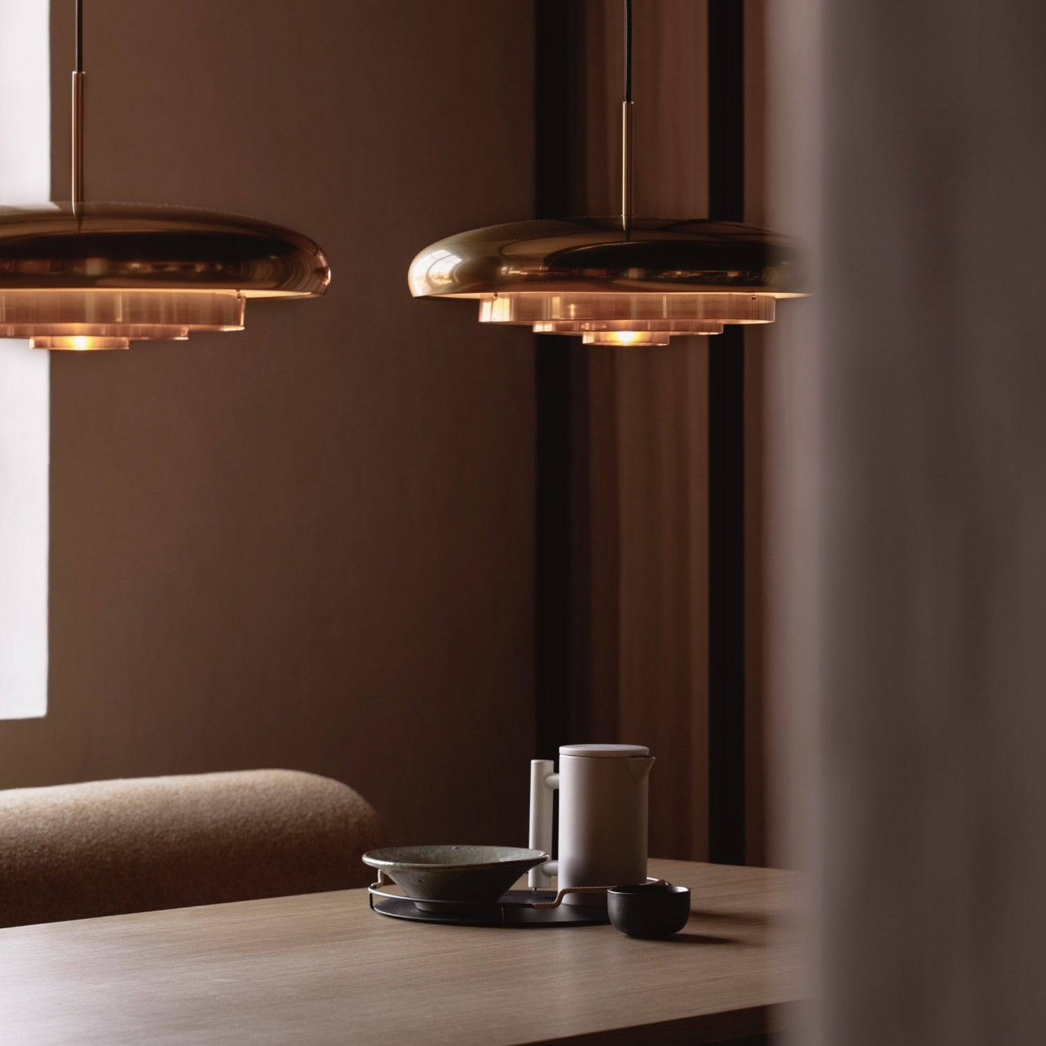 Audo Copenhagen Resonant Pendant, Brass - KANSO