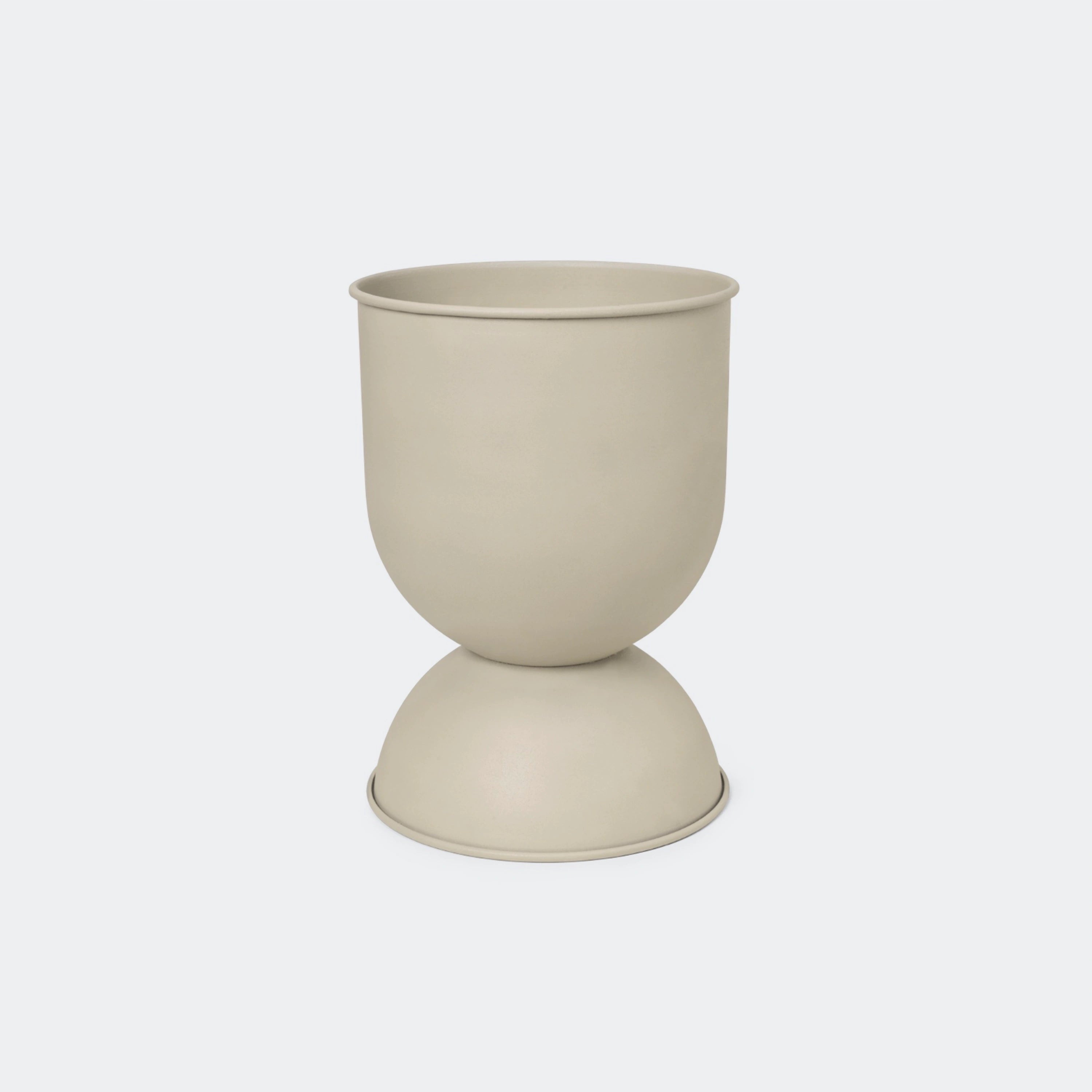 Ferm Living Hourglass Pot, Cashmere Medium - KANSO#Select Size_Medium