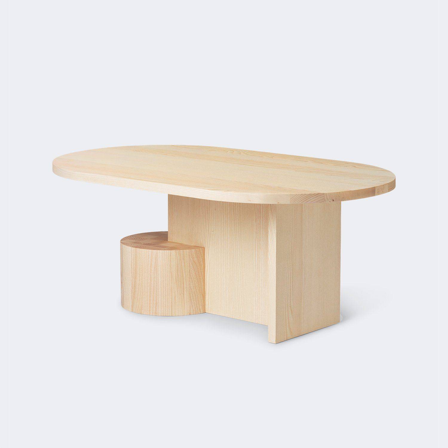 Ferm Living Insert Coffee Table Natural Ash - KANSO#Color_Natural Ash