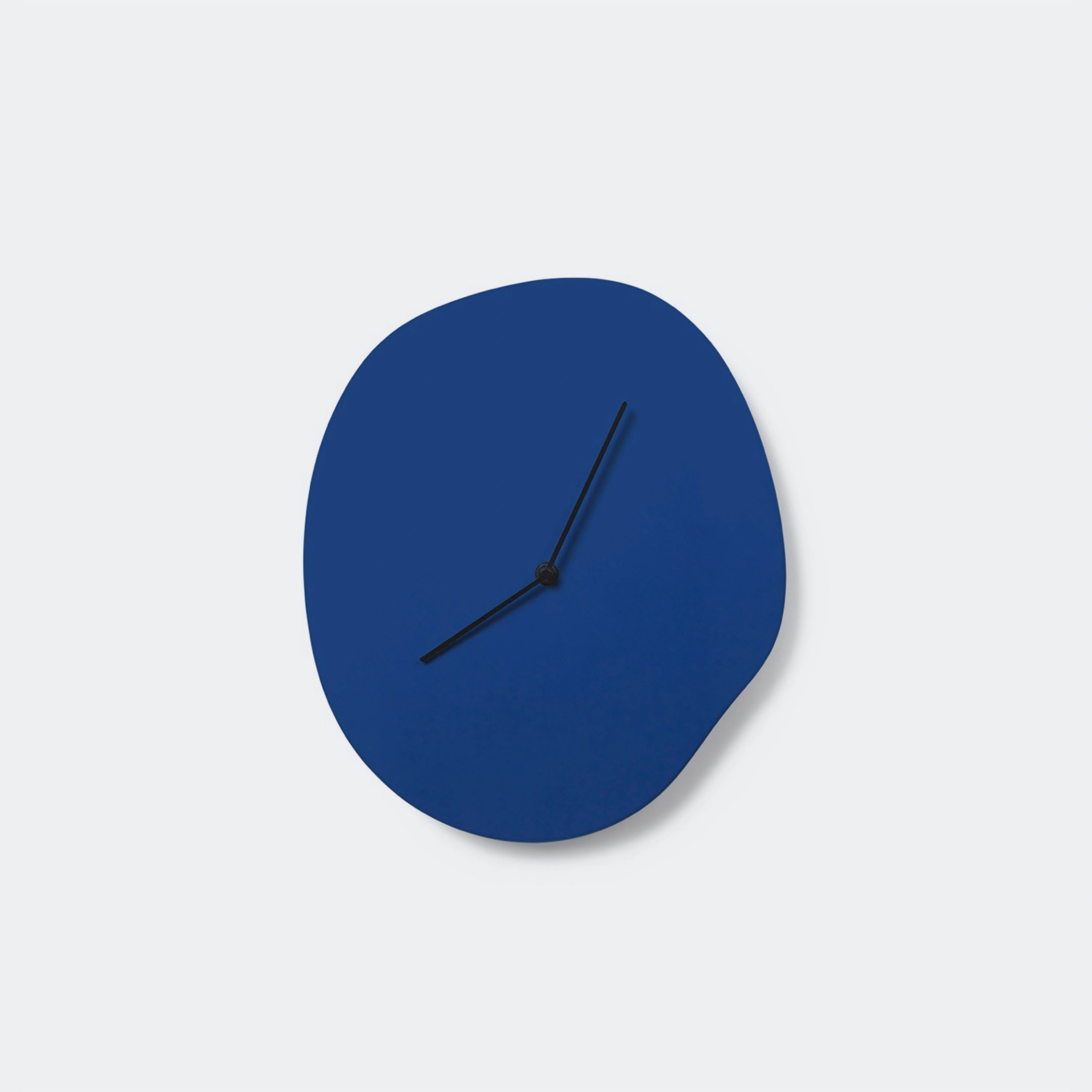 Ferm Living Melt Wall Clock Blue - KANSO#color_blue