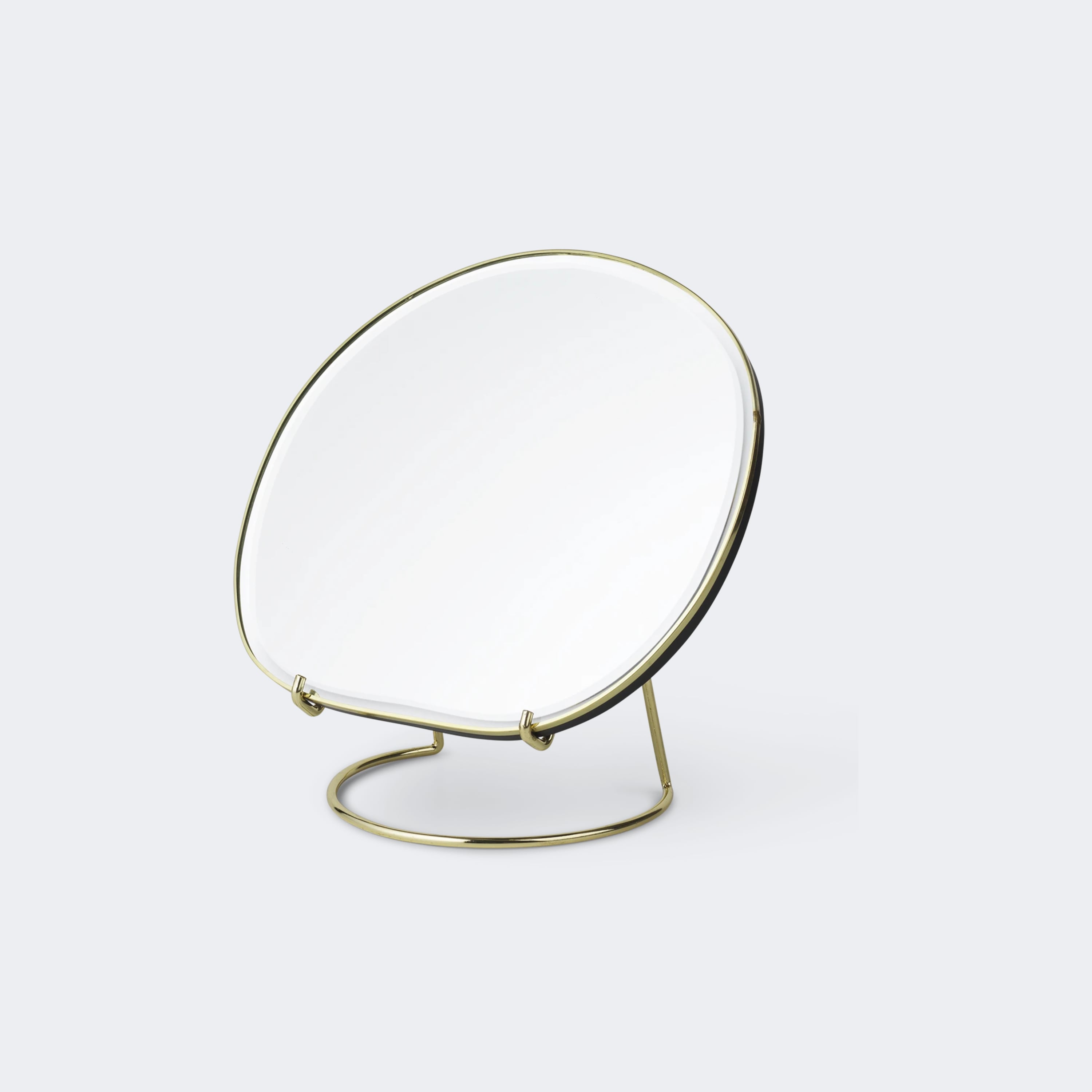 Ferm Living Pond Table Mirror Brass - KANSO