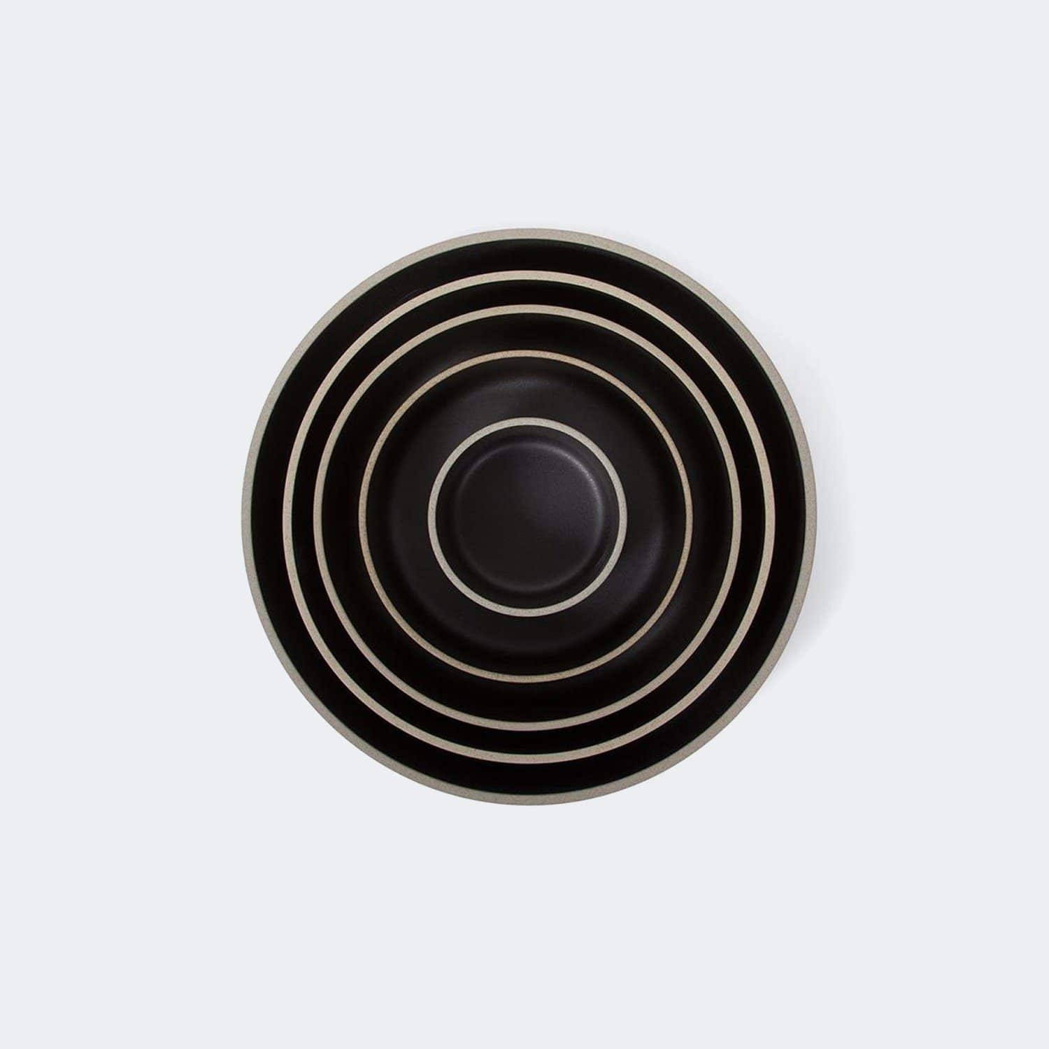Hasami Porcelain Bowl in Black 10" - KANSO