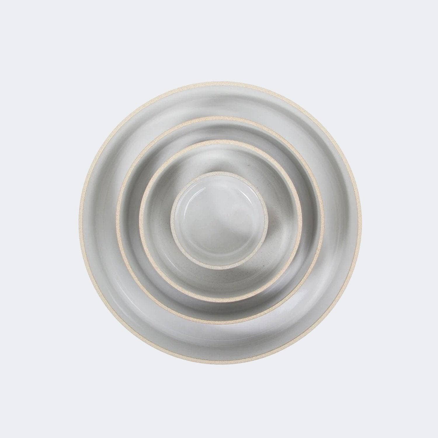 Hasami Porcelain Bowl in Gloss Gray 10" - KANSO