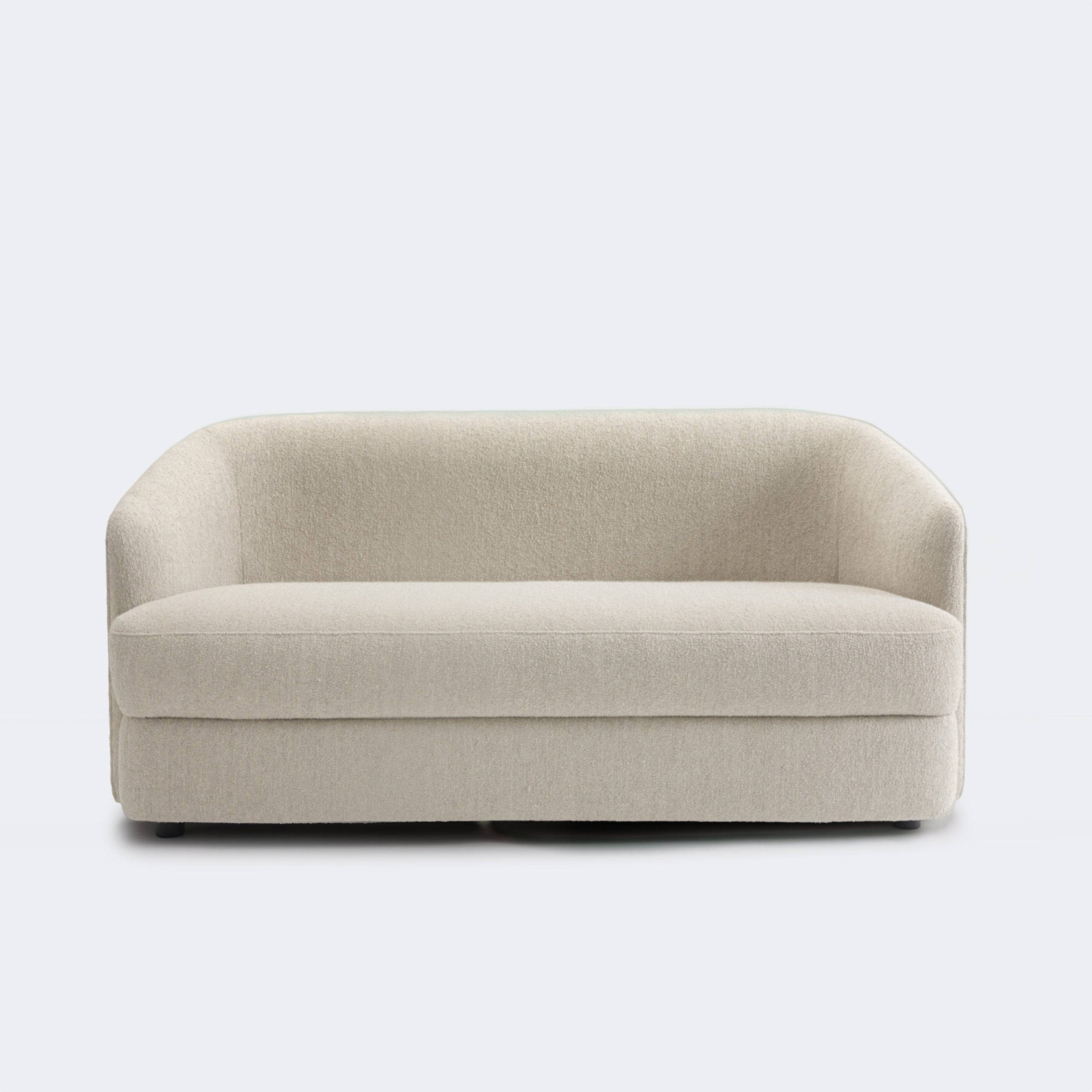 New Works Covent Sofa Deep, 2 Seater Off-White - KANSO#Upholstery_Lana