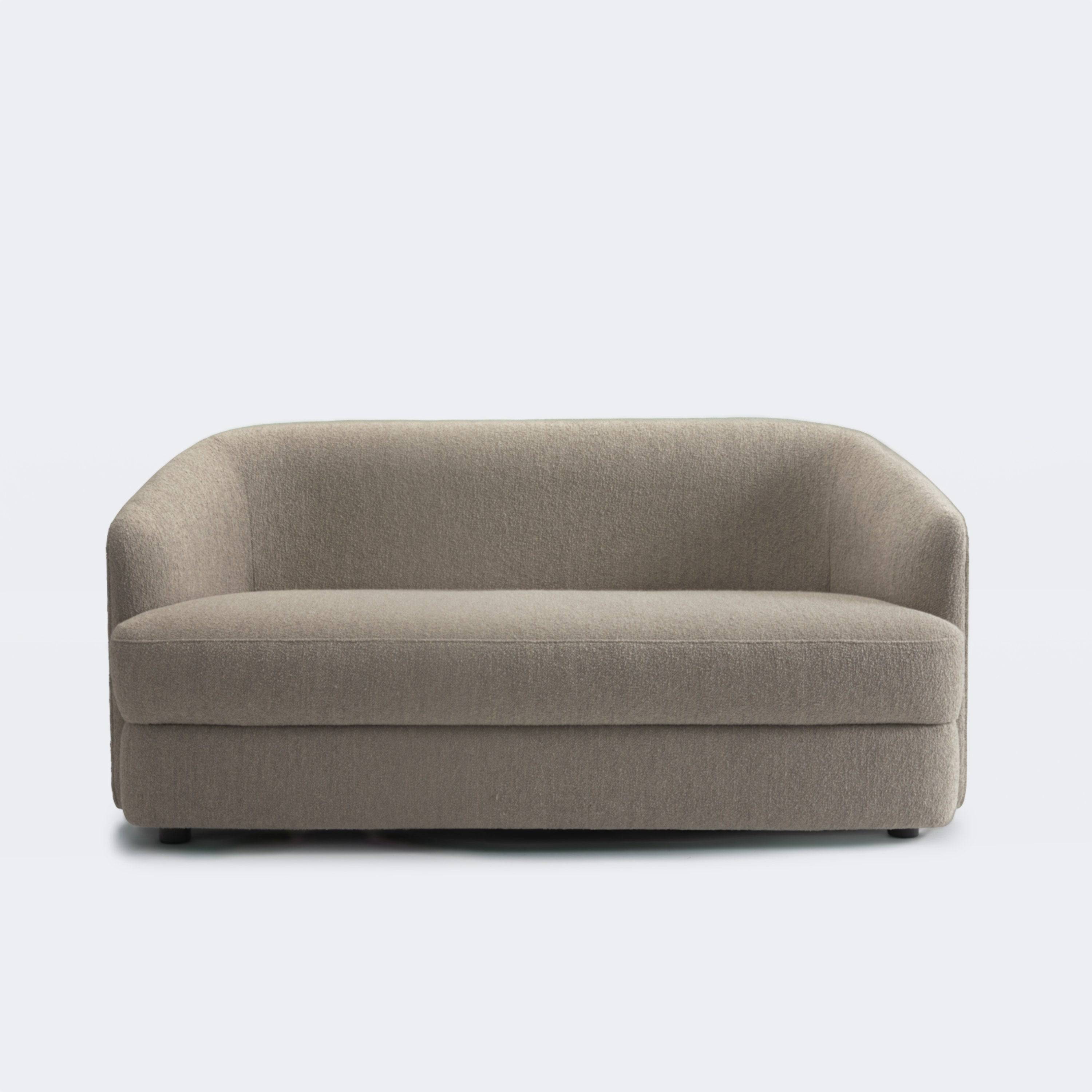 New Works Covent Sofa Deep, 2 Seater Hemp - KANSO#Upholstery_Hemp